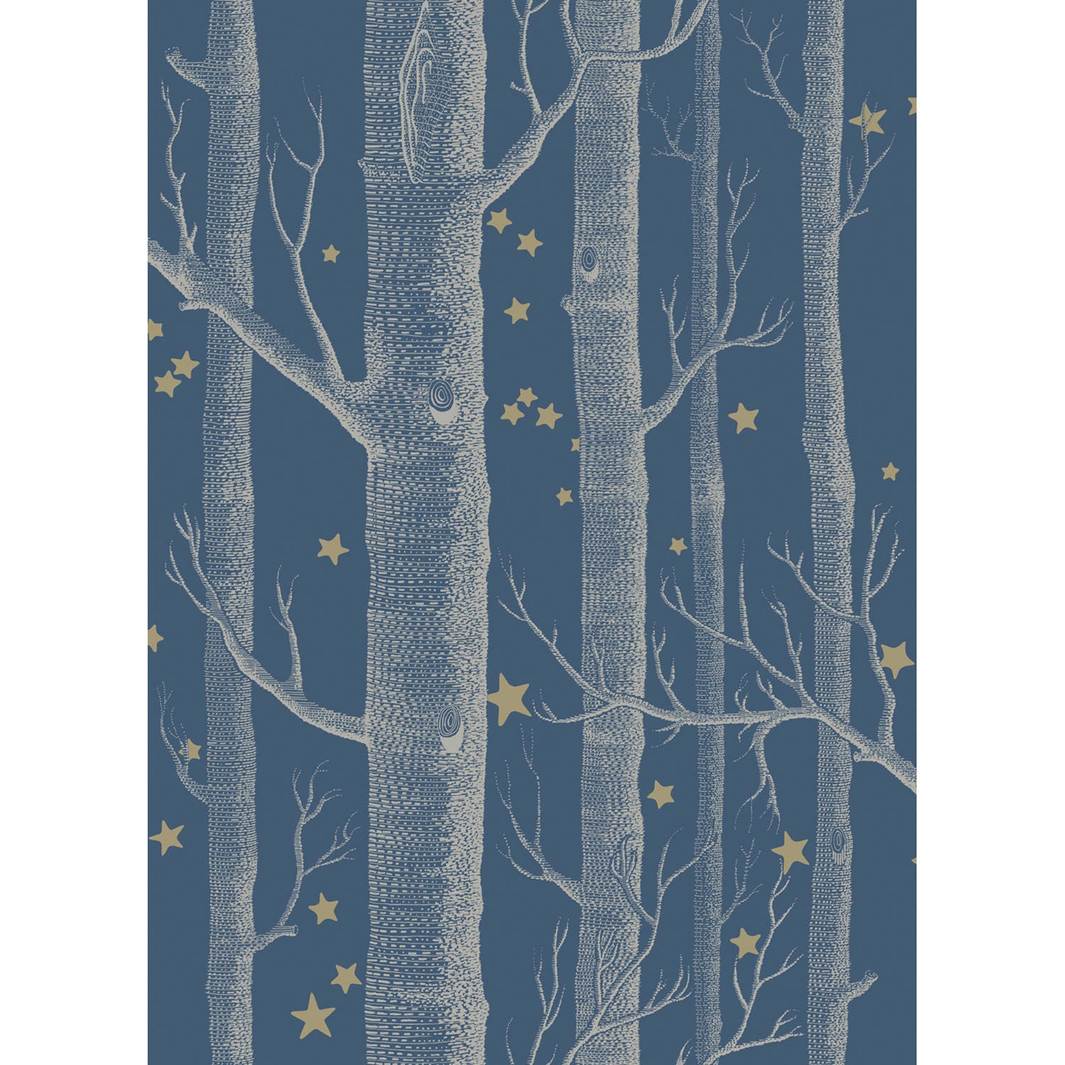 Cole & Son Whimsical Wood & Stars Wallpaper