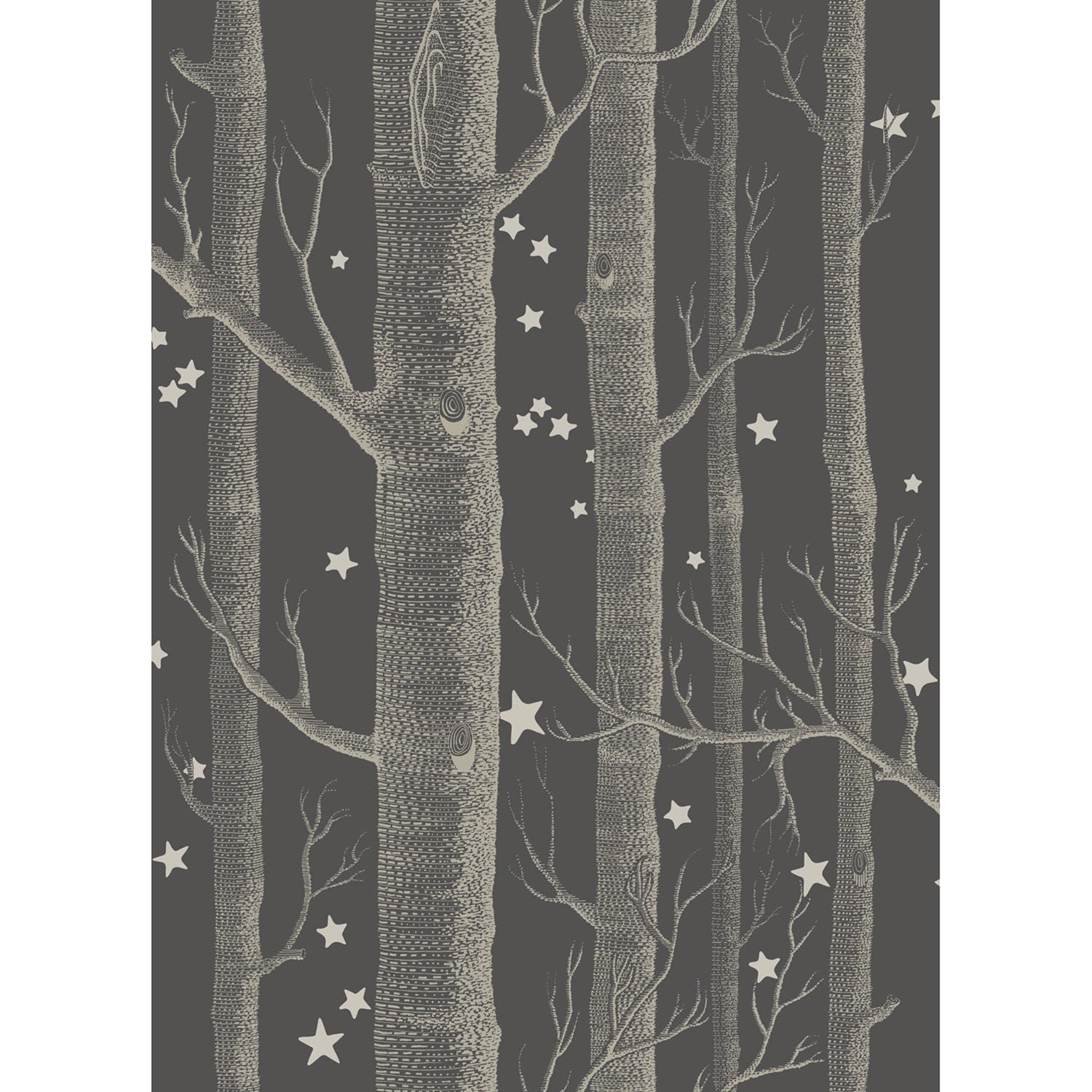 Cole & Son Whimsical Wood & Stars Wallpaper