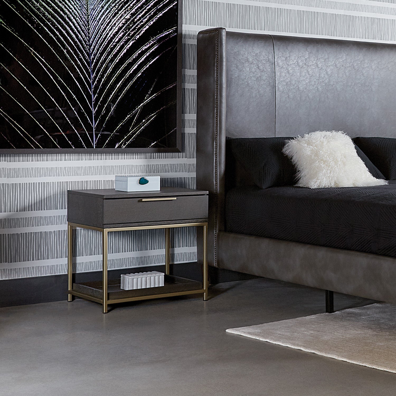 Sunpan Rebel Nightstand Set of 2