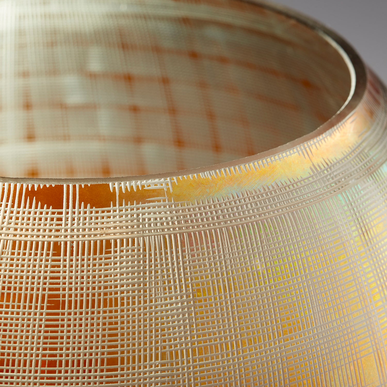 Cyan Design Gradient Grid Vase