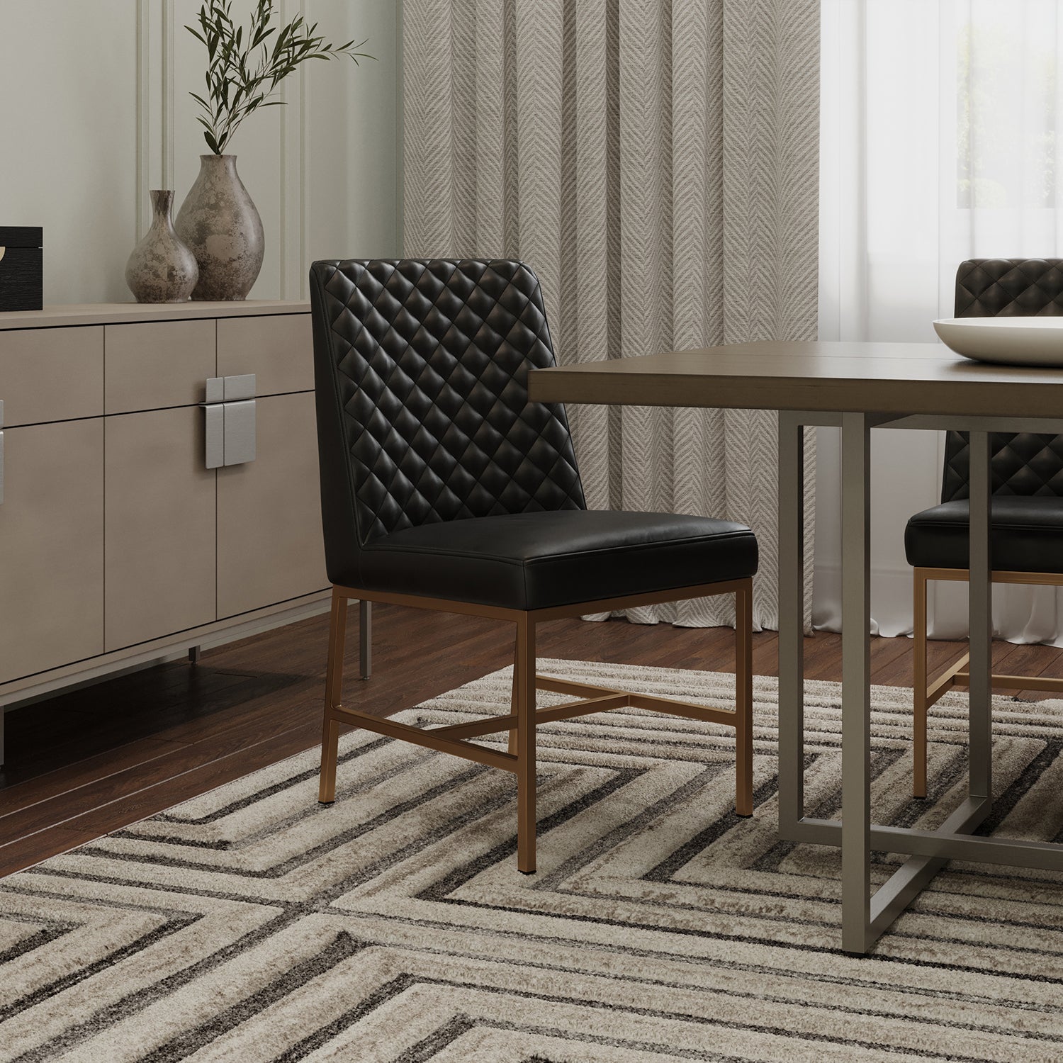 Sunpan Leighland Dining Chair Set of 2