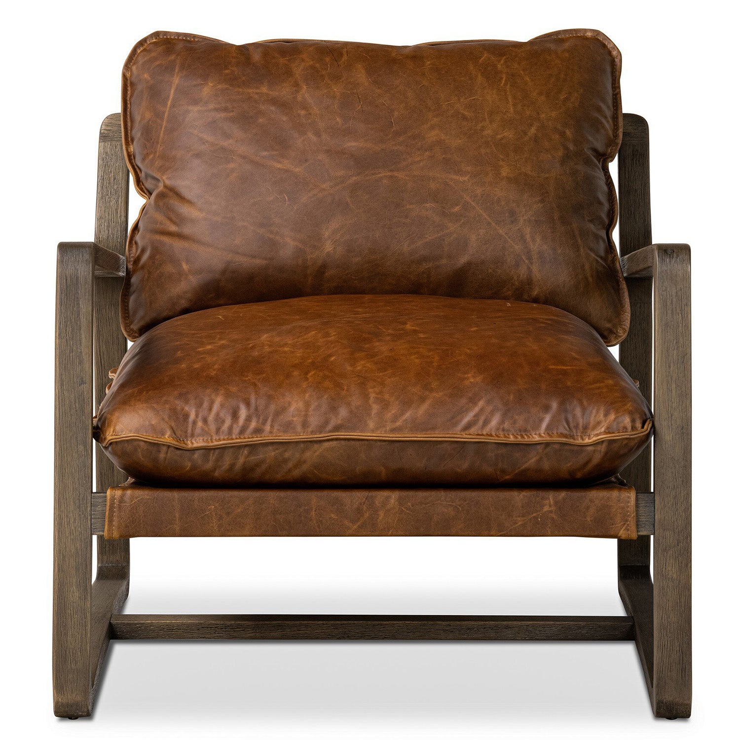 Four Hands Ace Leather Chair