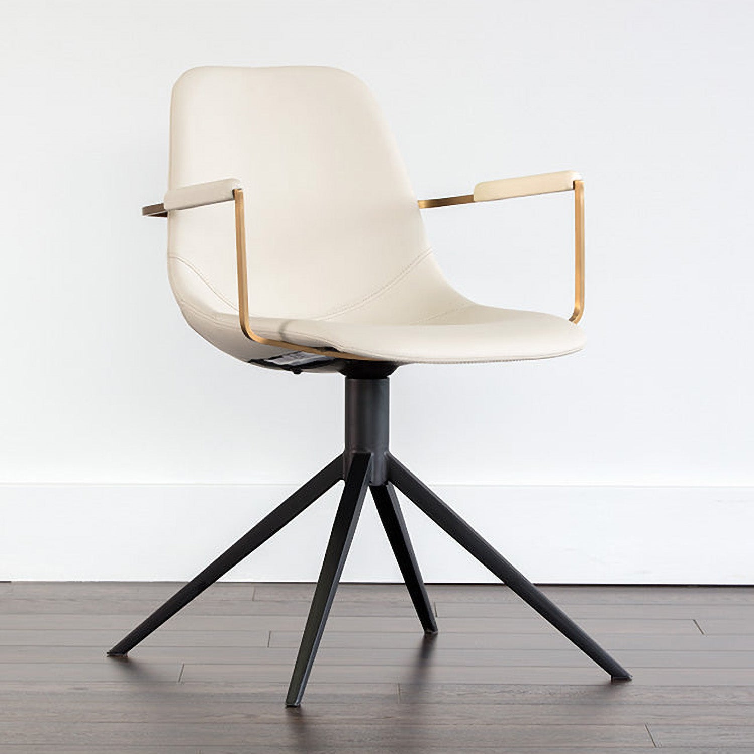 Sunpan Cassius Swivel Dining Armchair Set of 2