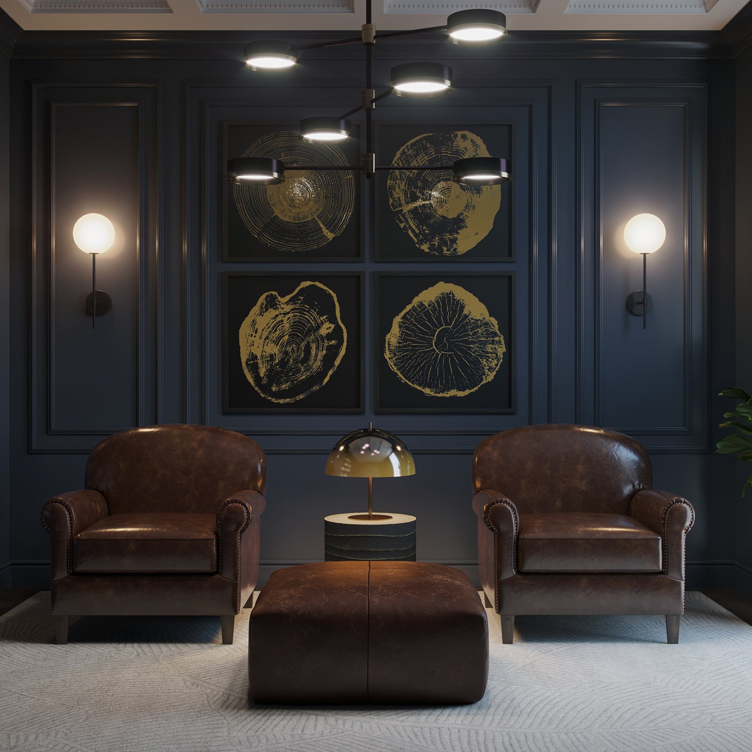 Sunpan Oralee Chandelier