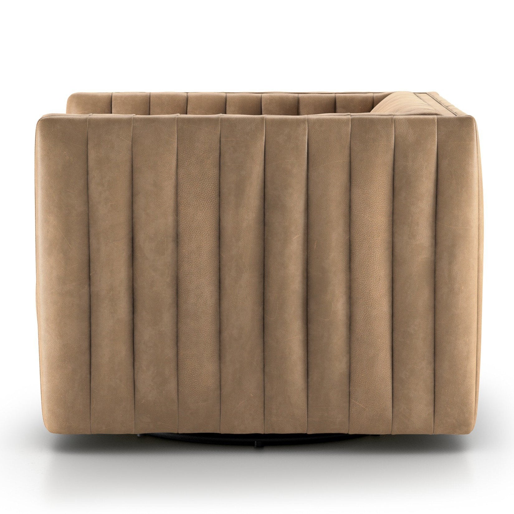 Four Hands Augustine Palermo Drift Swivel Chair side view