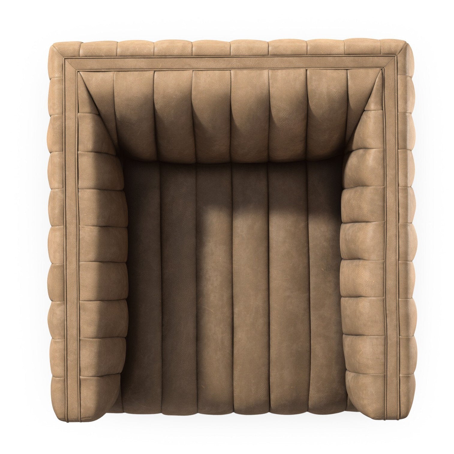 Four Hands Augustine Palermo Drift Swivel Chair top view