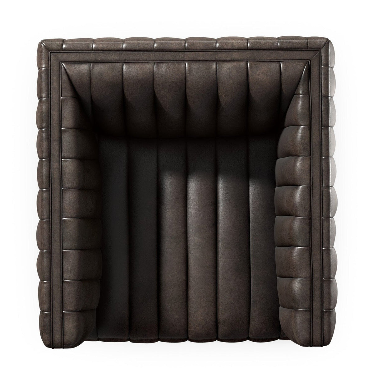 Four Hands Augustine Deacon Wolf Swivel Chair top view