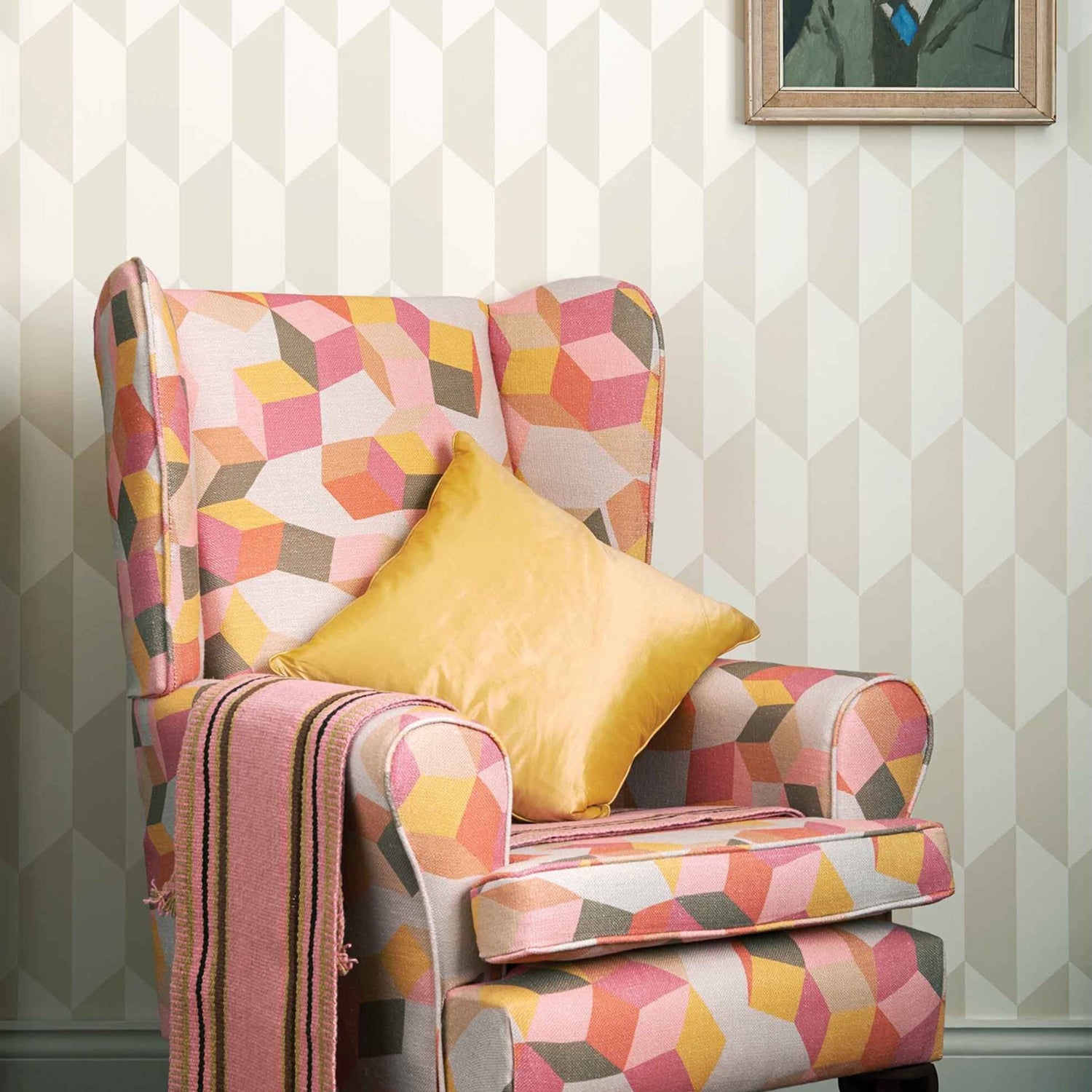 Cole & Son Geometric II Tile Wallpaper