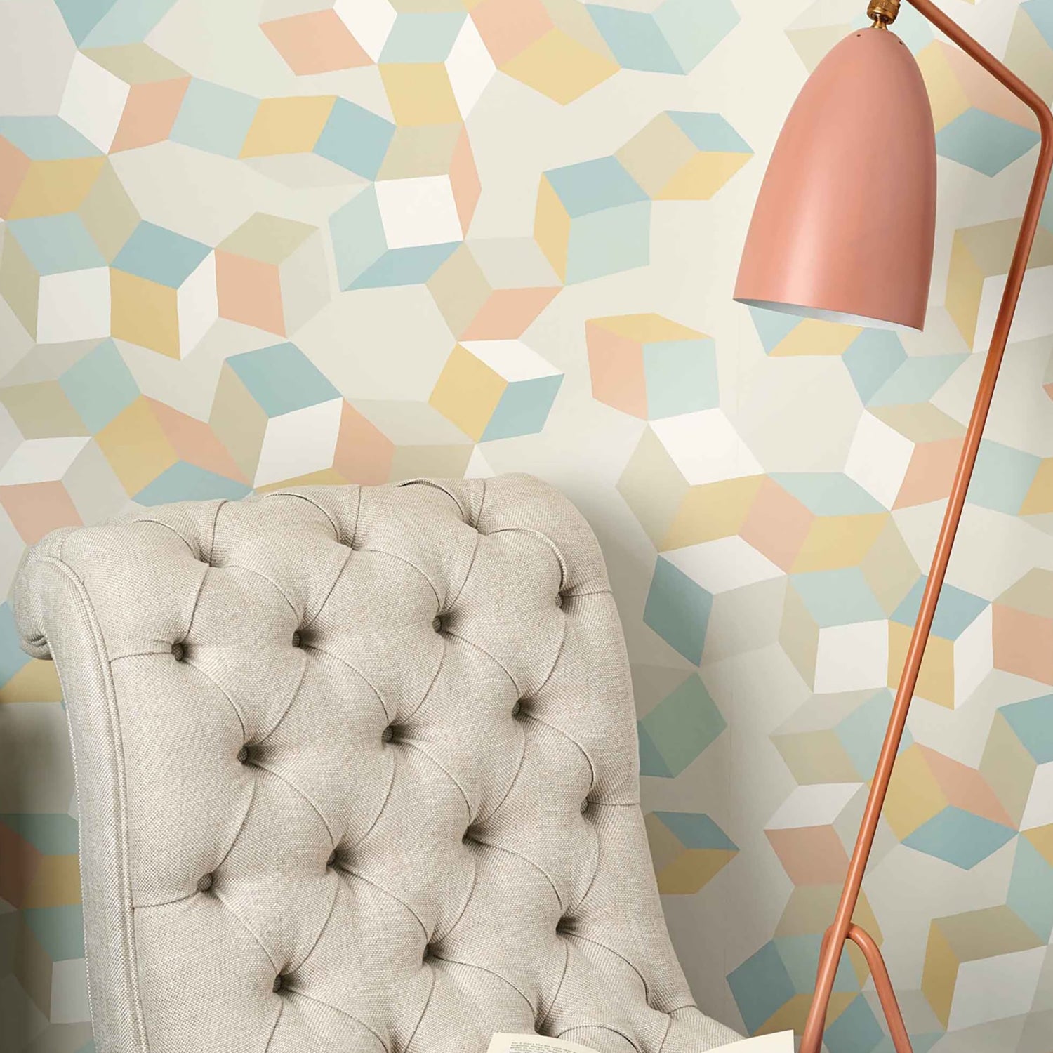 Cole & Son Geometric II Puzzle Wallpaper