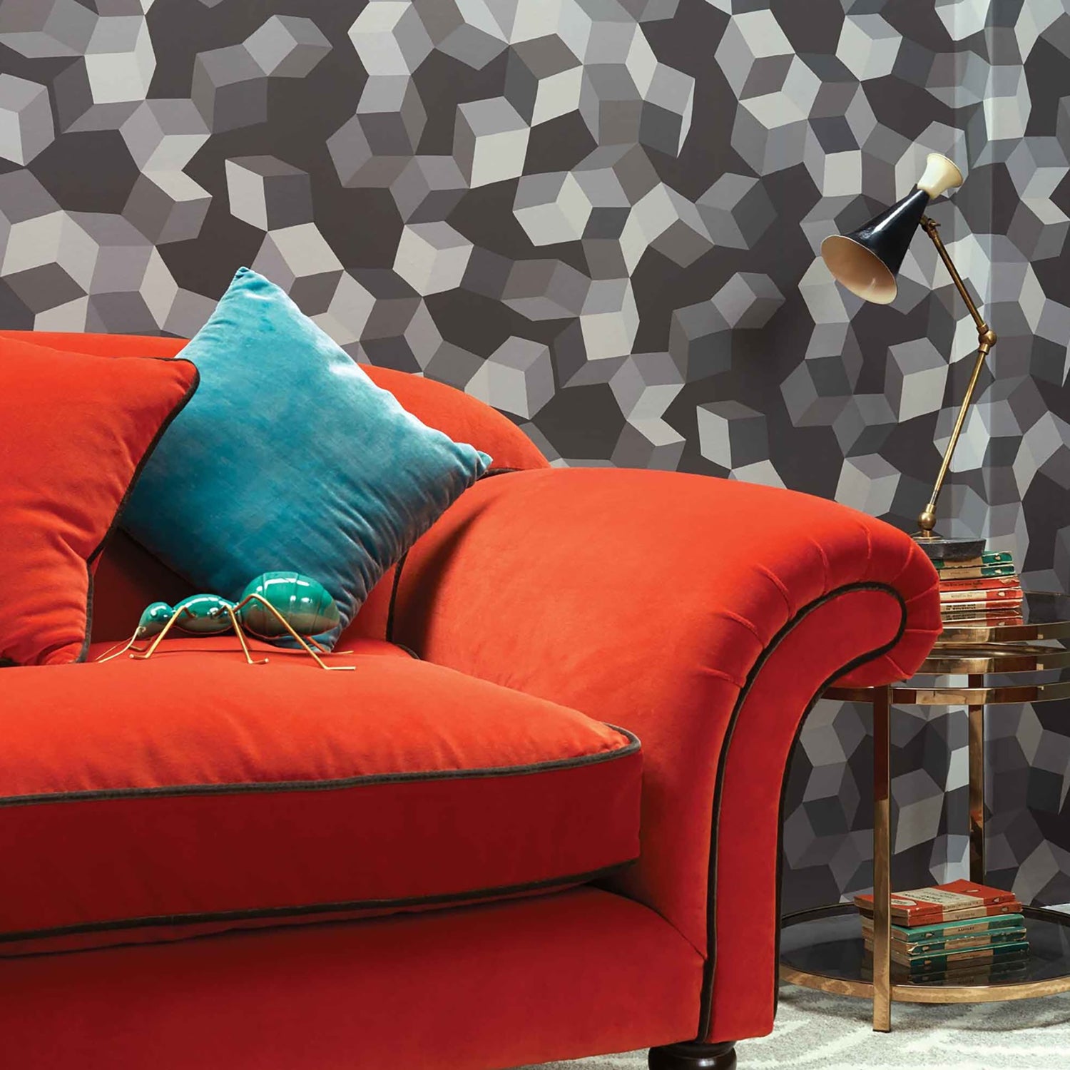 Cole & Son Geometric II Puzzle Wallpaper