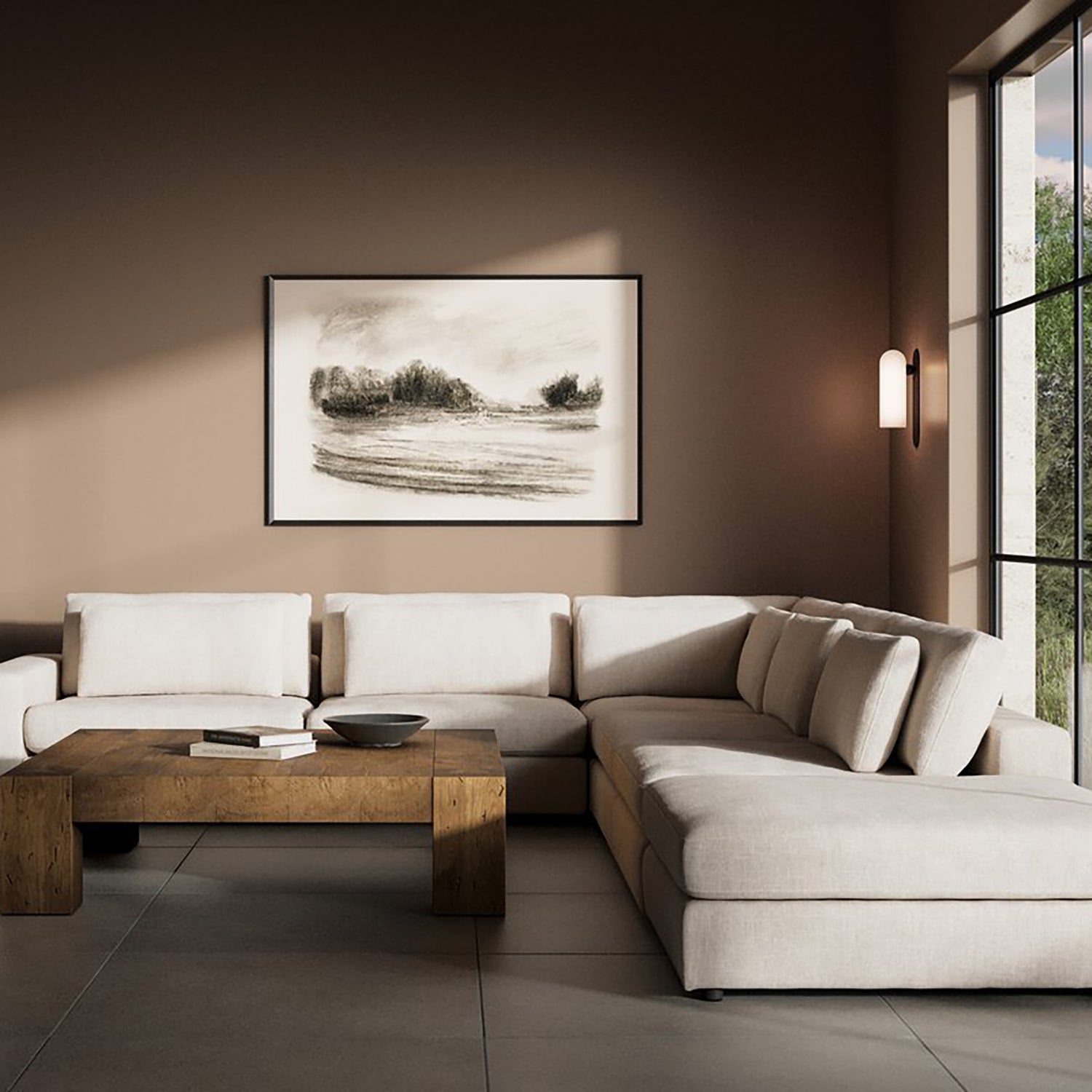 Four Hands Bloor 5-Piece Sectional Sofa