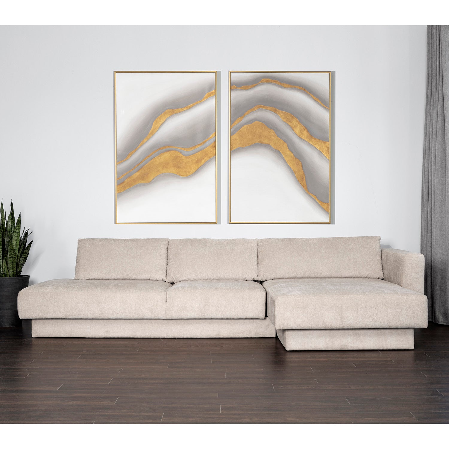 Sunpan Tecoma Chaise Sofa