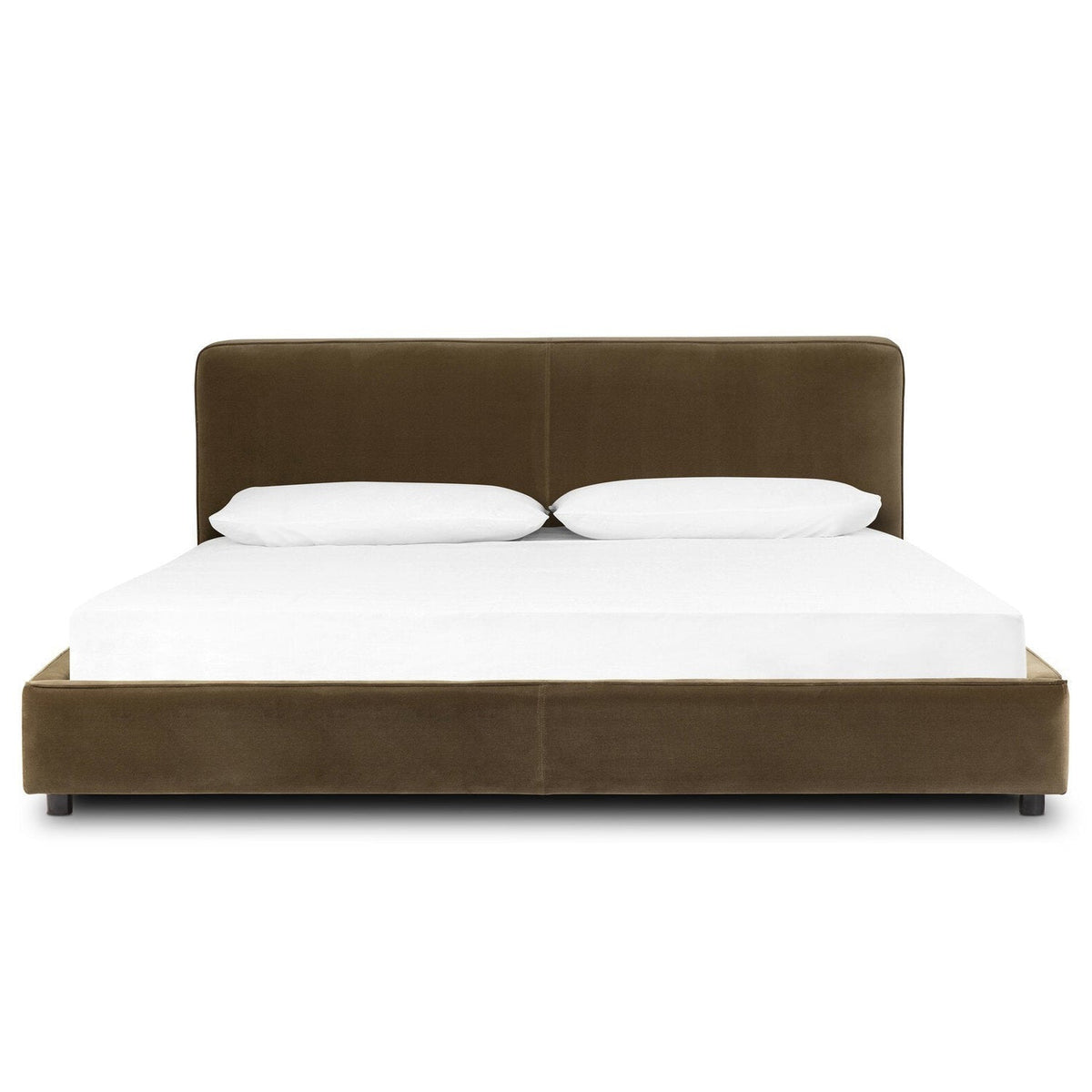 Four Hands Aidan Surrey Olive Bed - front view