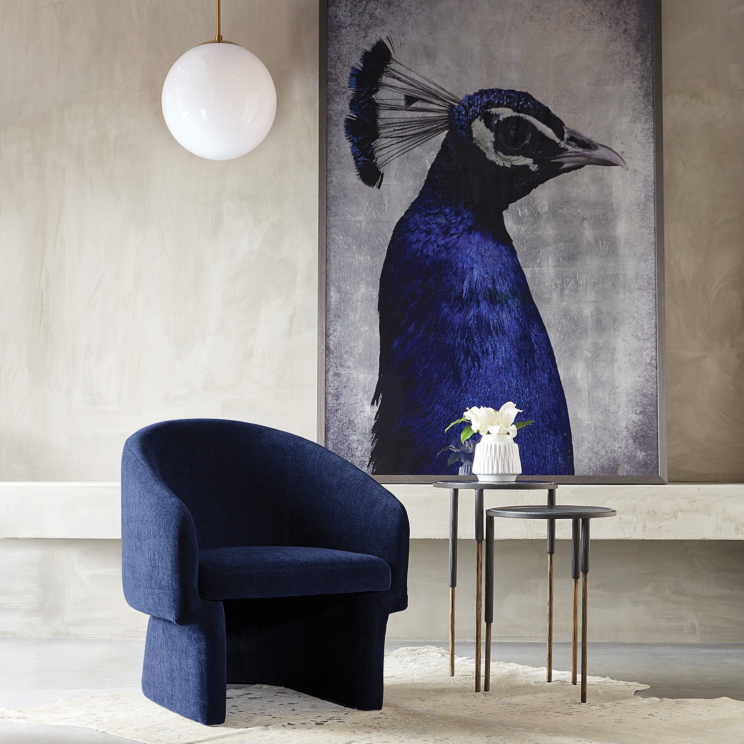 Sunpan Kyrie Nesting Side Table Set Of 2