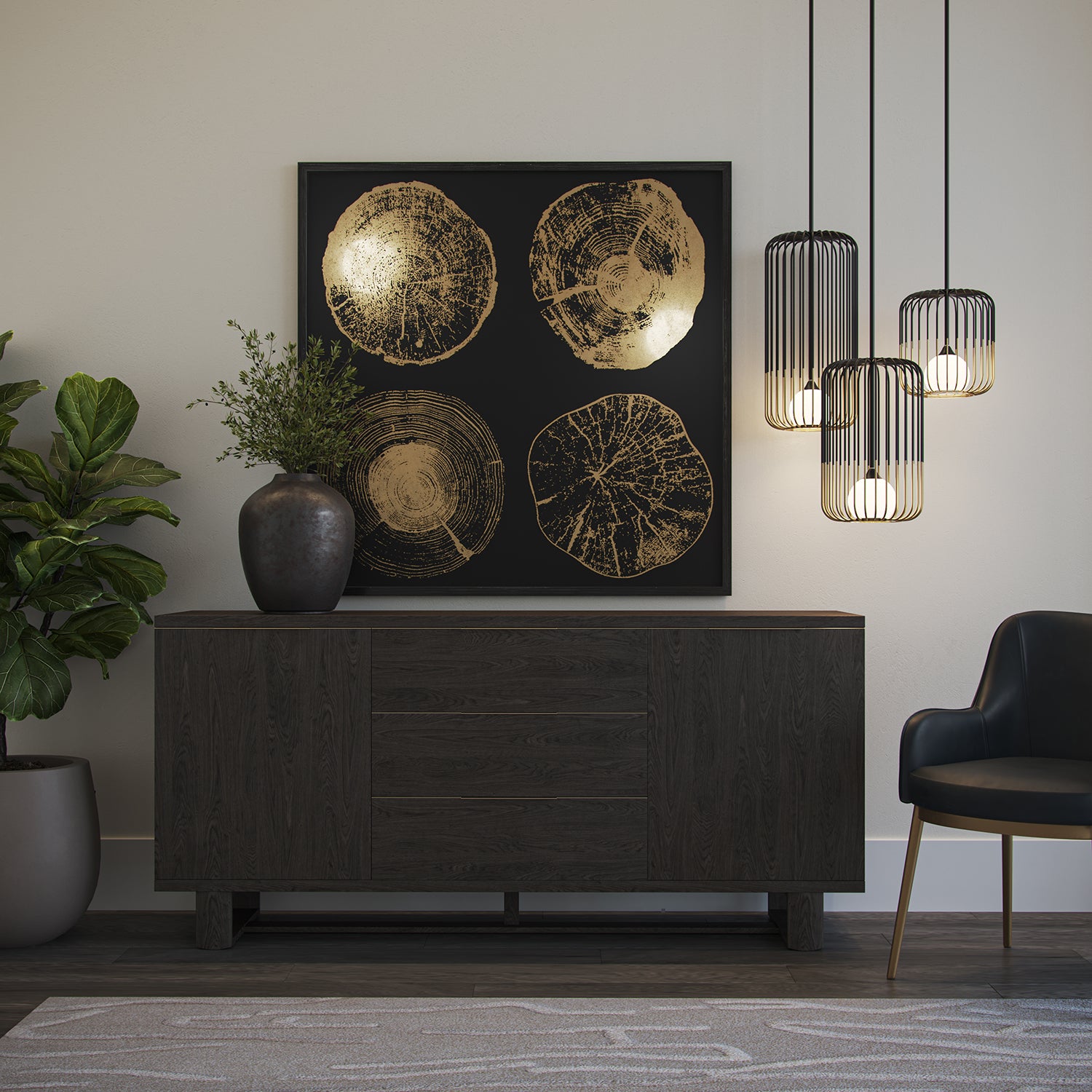 Sunpan Circa Pendant Light