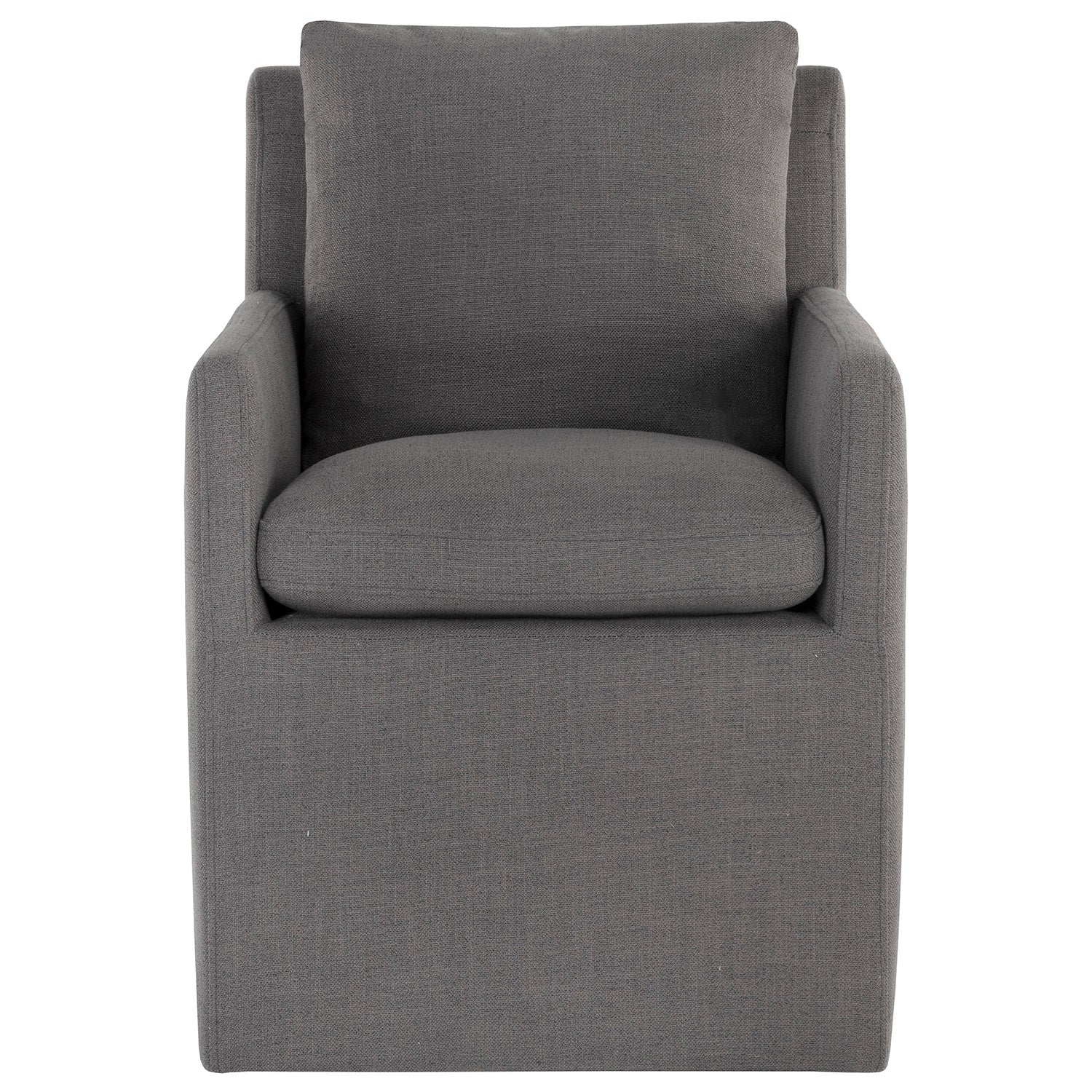 Sunpan Glenrose Wheeled Dining Armchair Set of 2