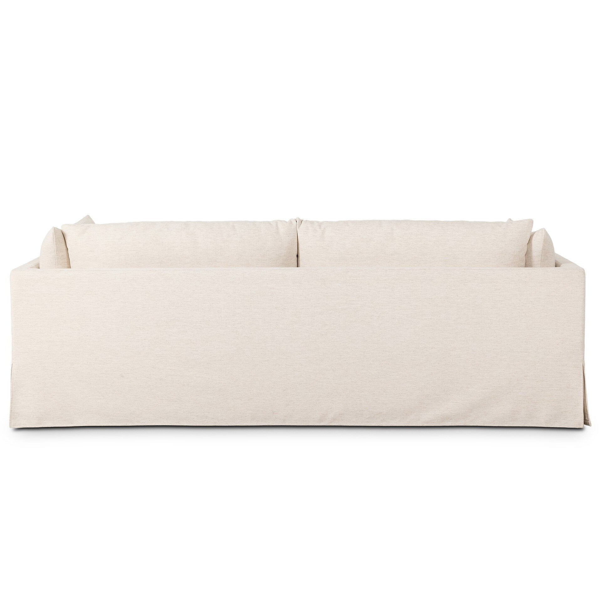 Four Hands Habitat Crypton Nomad Snow 90in Sofa - back view