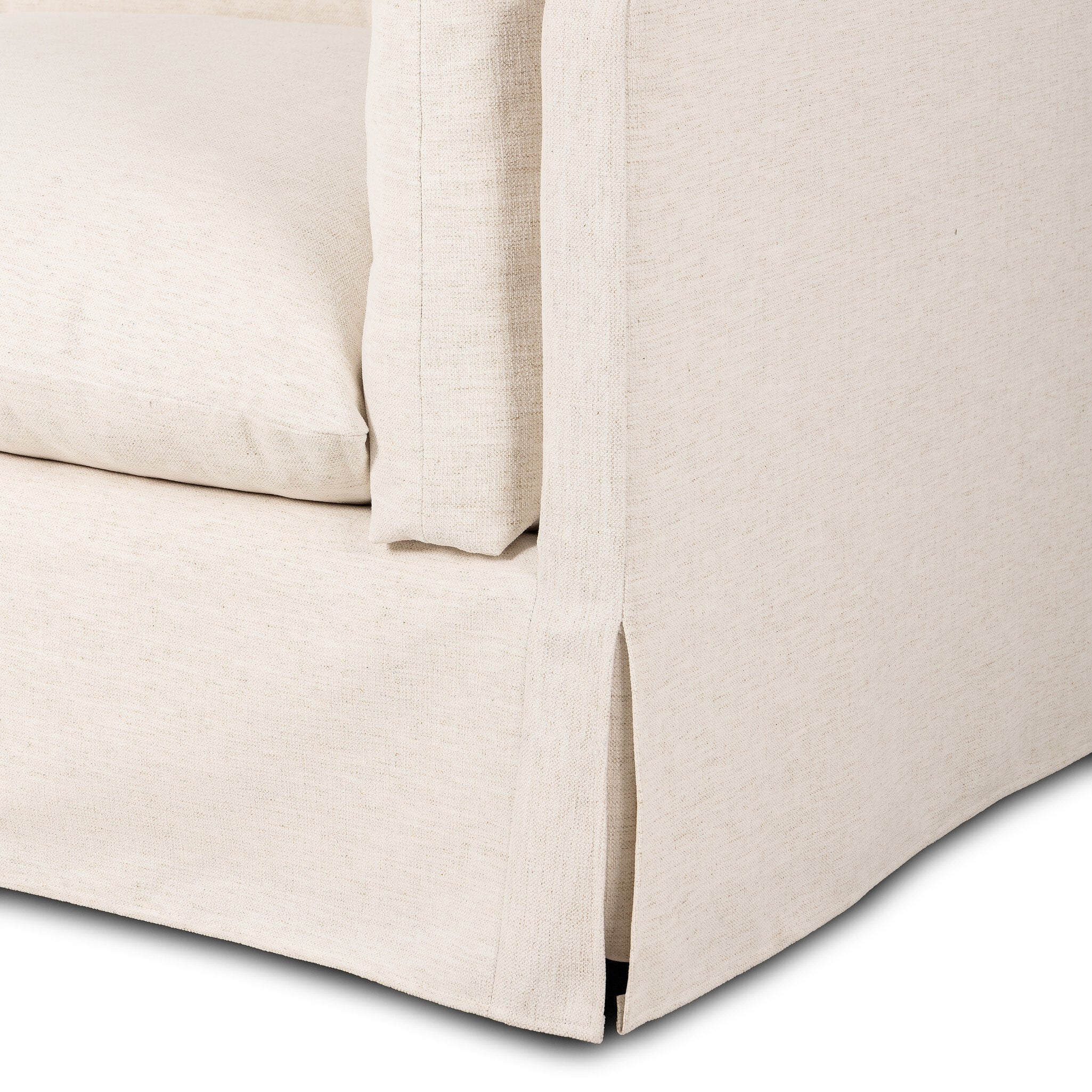 Four Hands Habitat Crypton Nomad Snow 90in Sofa - detail 3