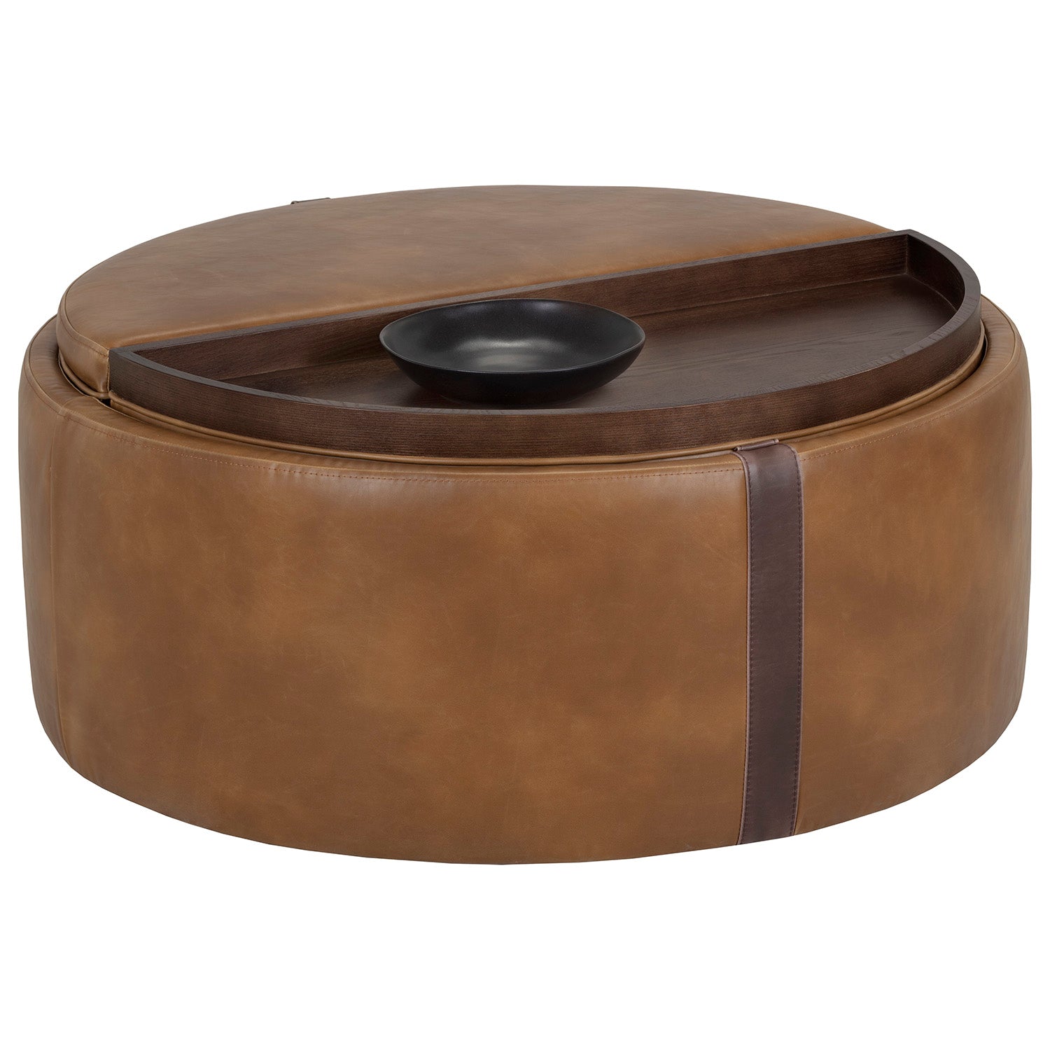 Sunpan Borelli Wheeled Storage Ottoman