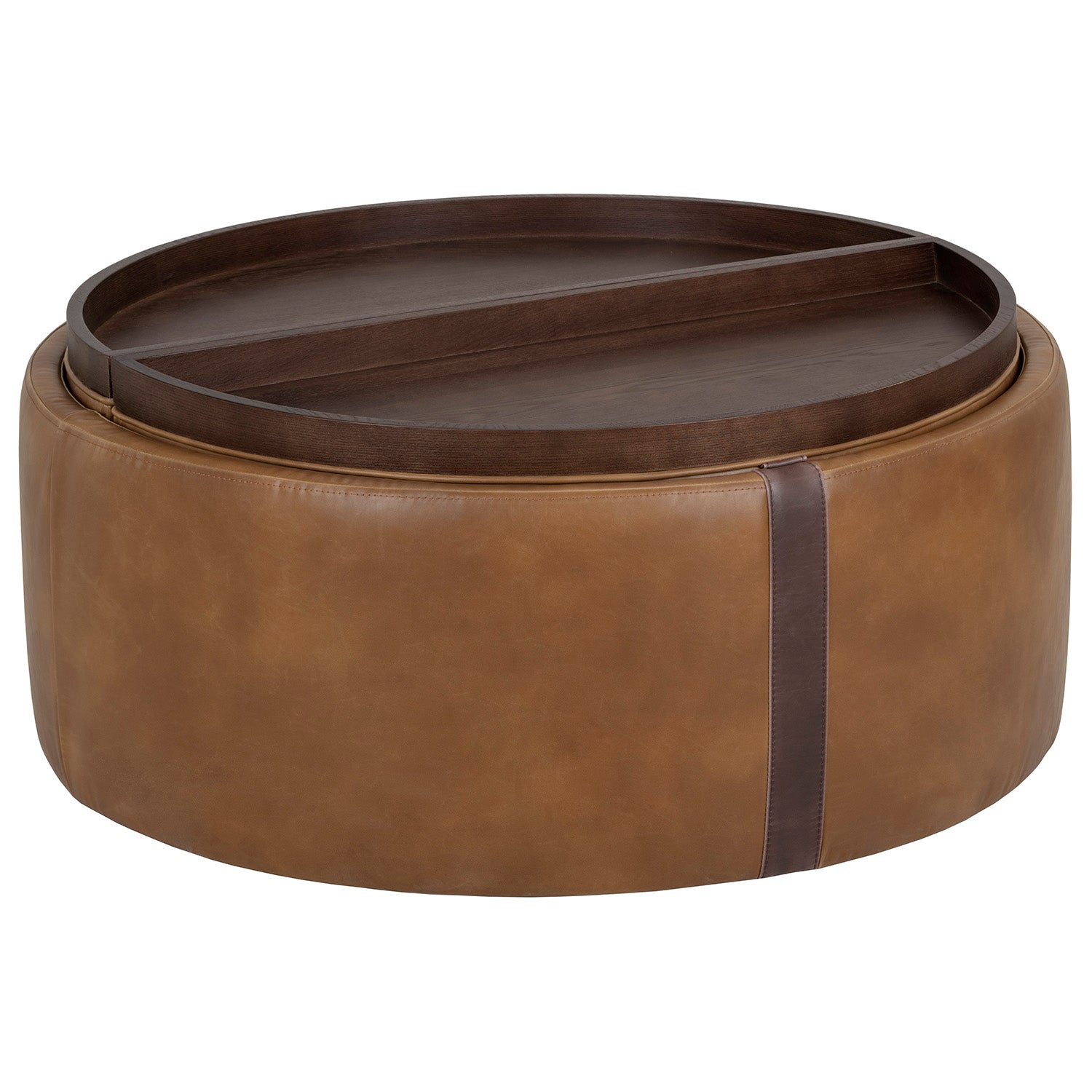 Sunpan Borelli Wheeled Storage Ottoman