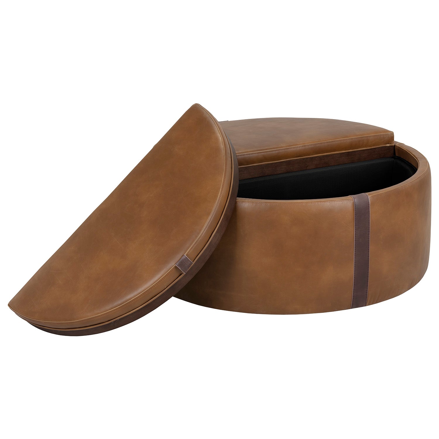 Sunpan Borelli Wheeled Storage Ottoman