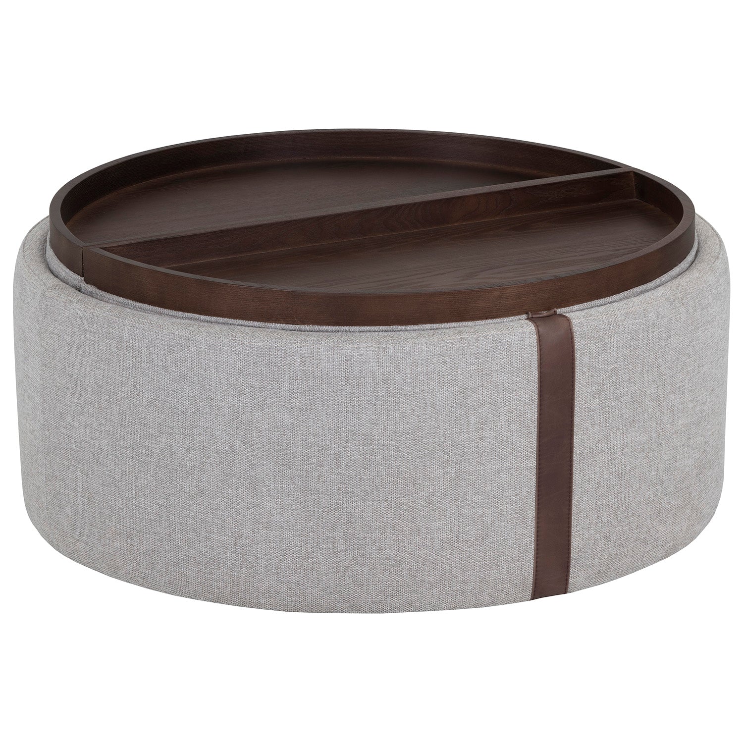 Sunpan Borelli Wheeled Storage Ottoman