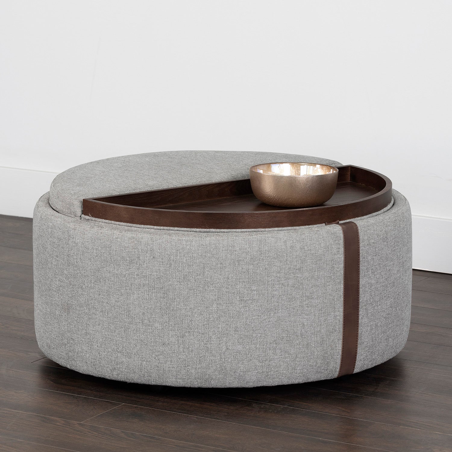 Sunpan Borelli Wheeled Storage Ottoman