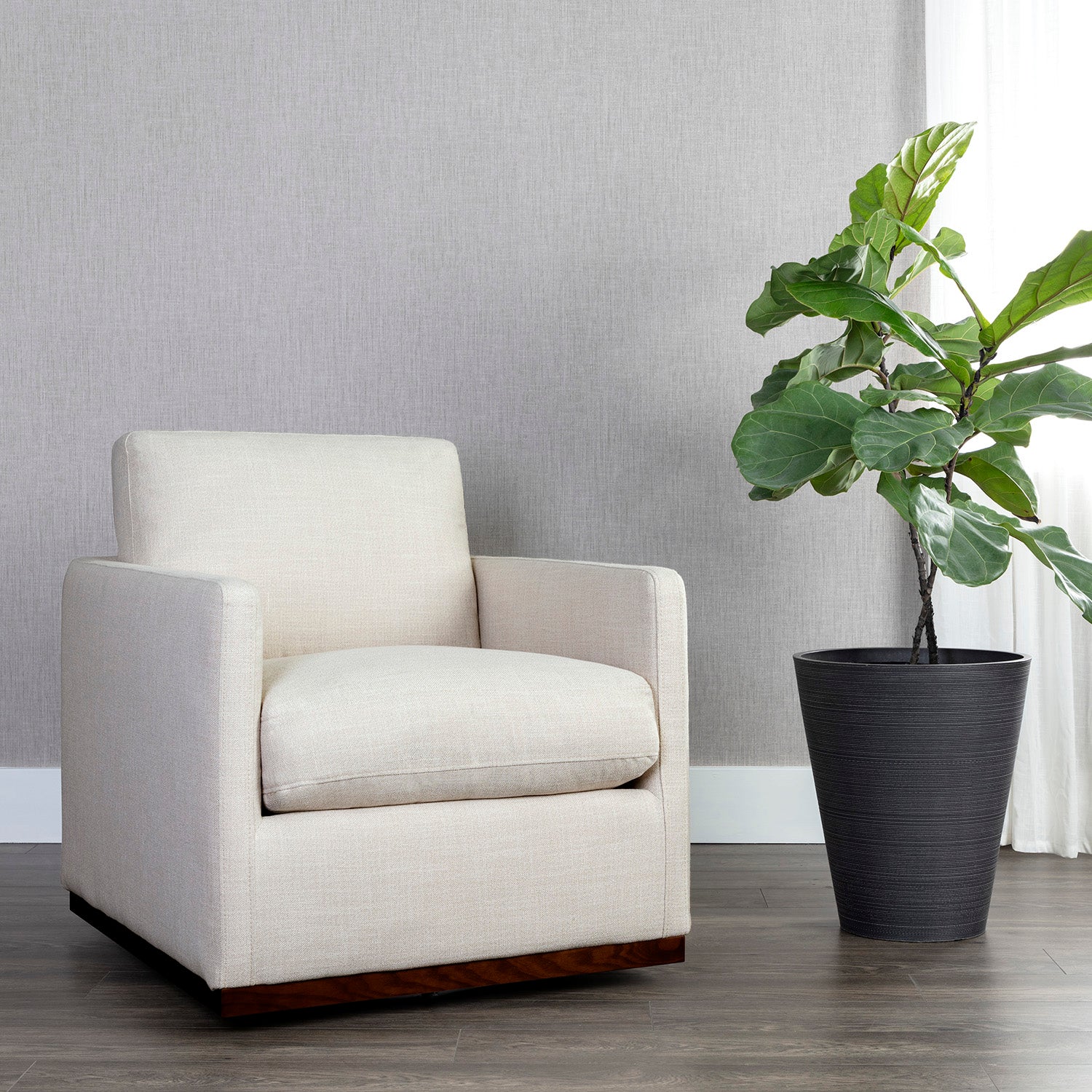 Sunpan Portman Swivel Lounge Chair