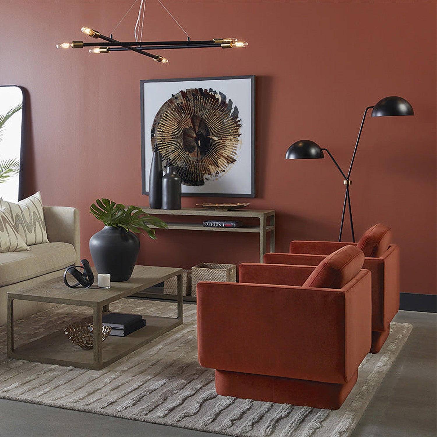 Sunpan Faven Floor Lamp