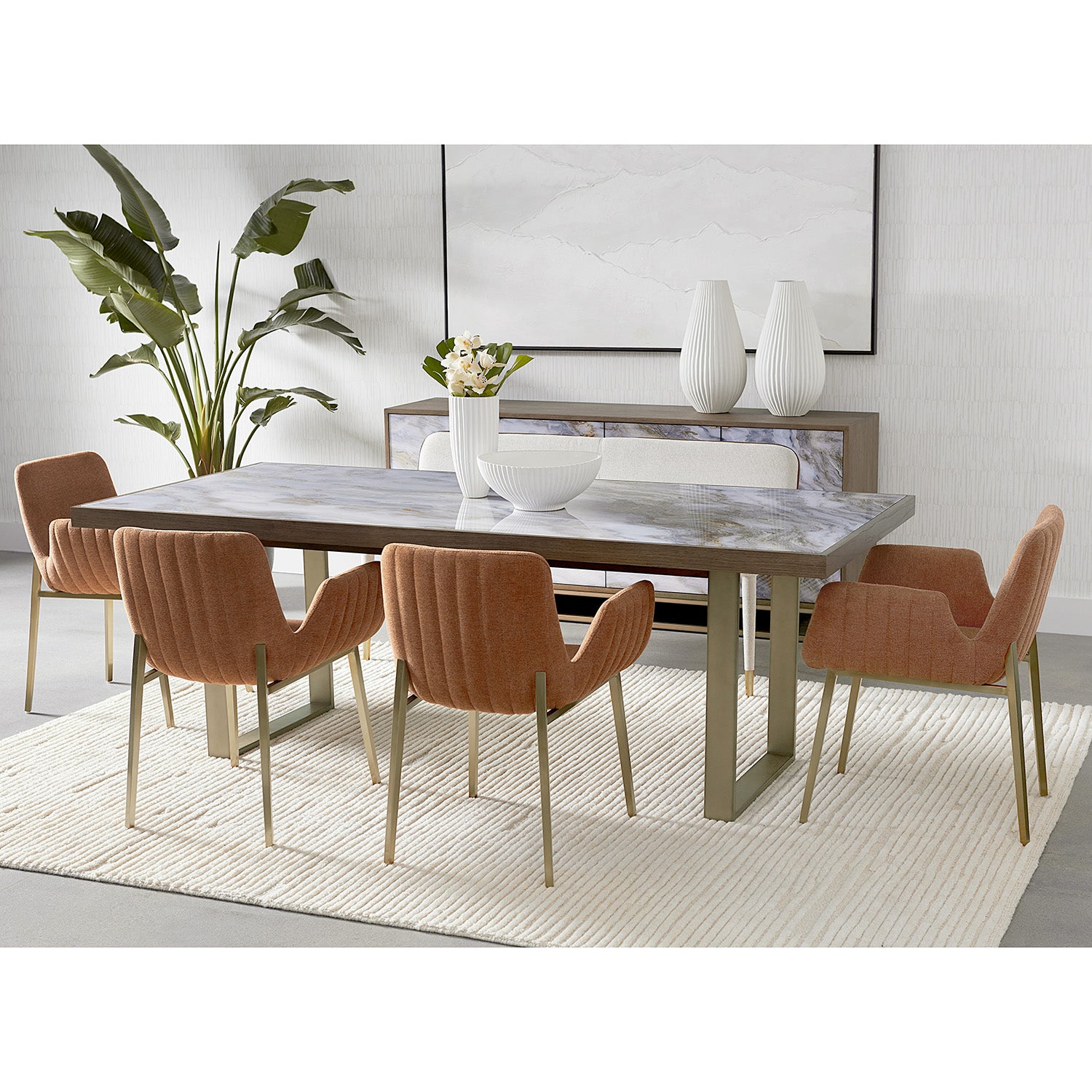 Sunpan Lucano Dining Armchair Set of 2