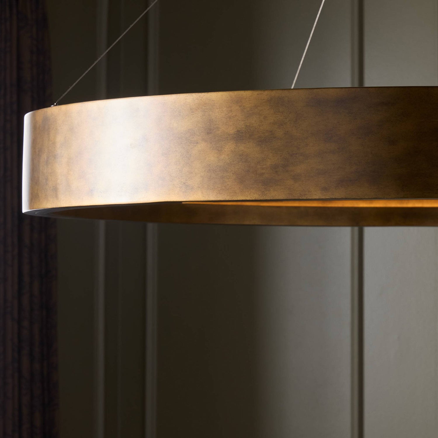 Four Hands Baum Brass Chandelier