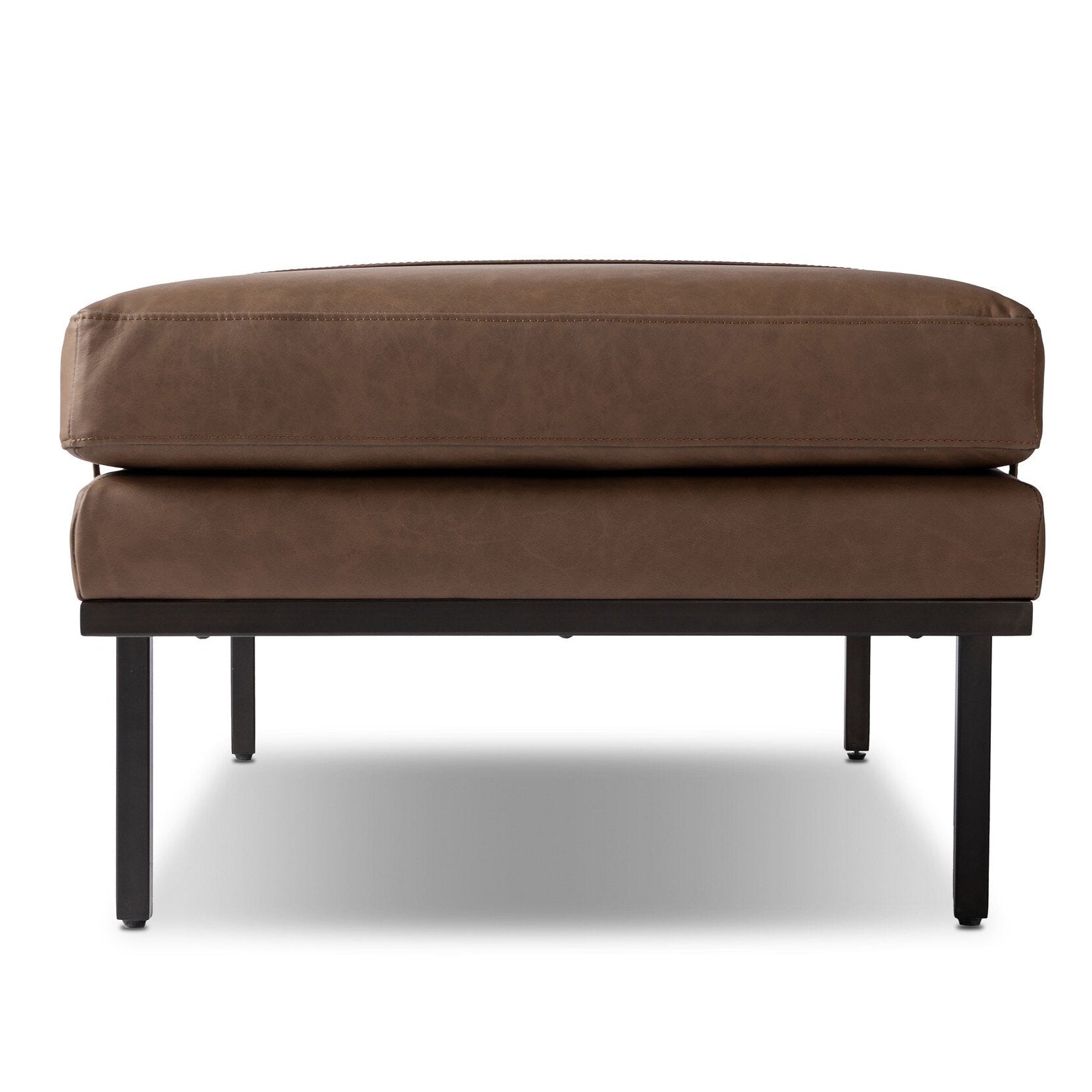 Four Hands Harris Maestro Cigar Accent Bench side view