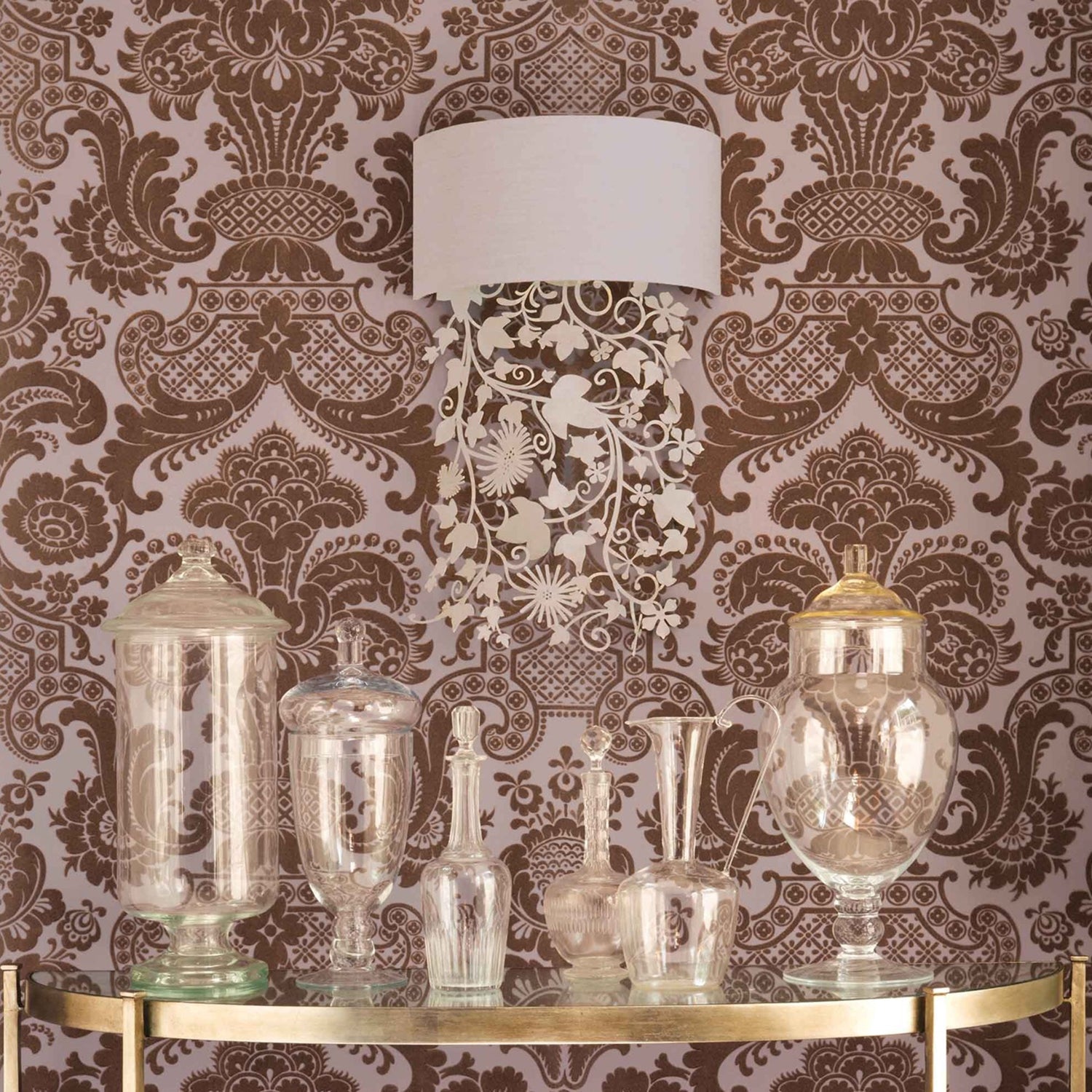 Cole & Son Mariinsky Damask Petrouchka Wallpaper