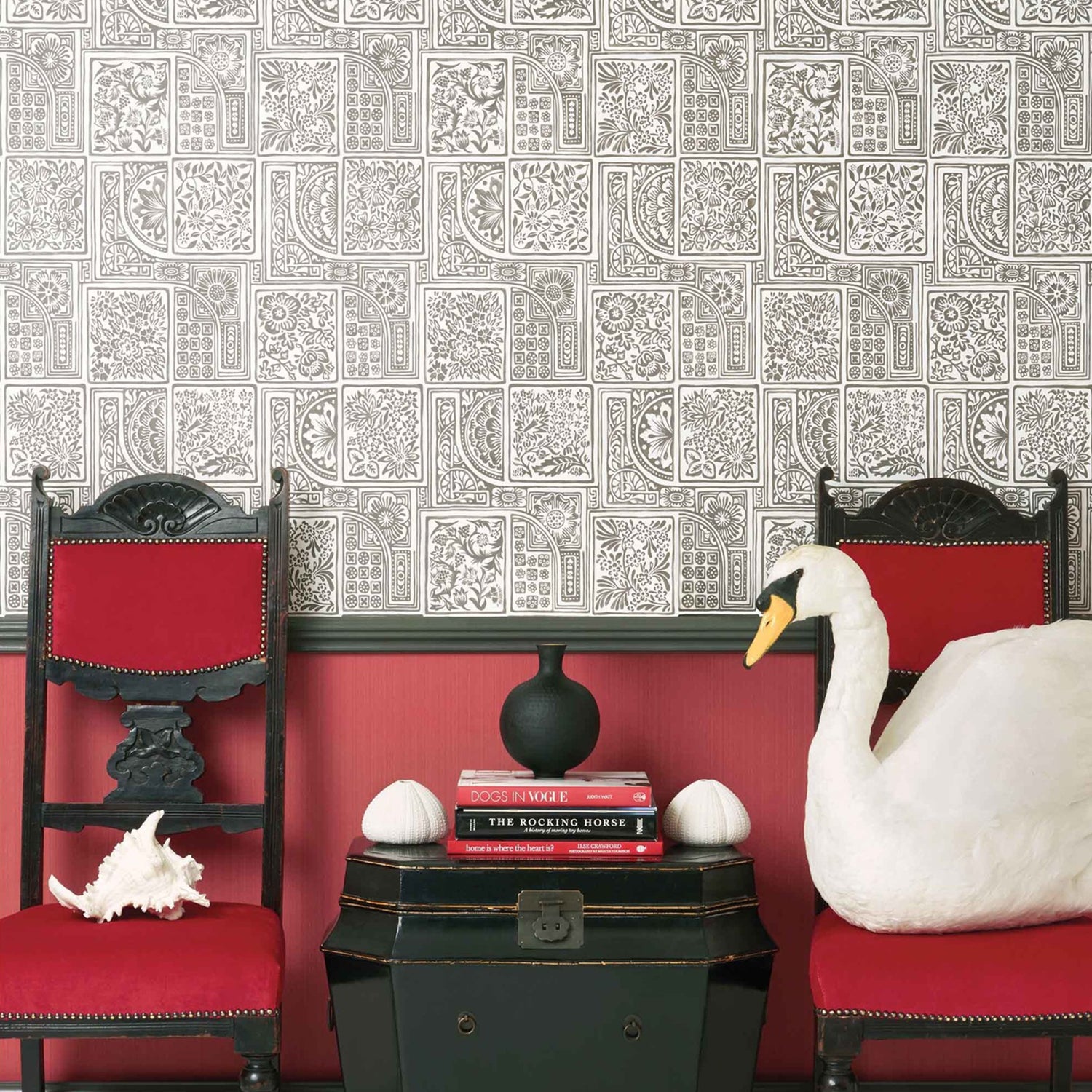 Cole & Son Mariinsky Damask Bellini Wallpaper