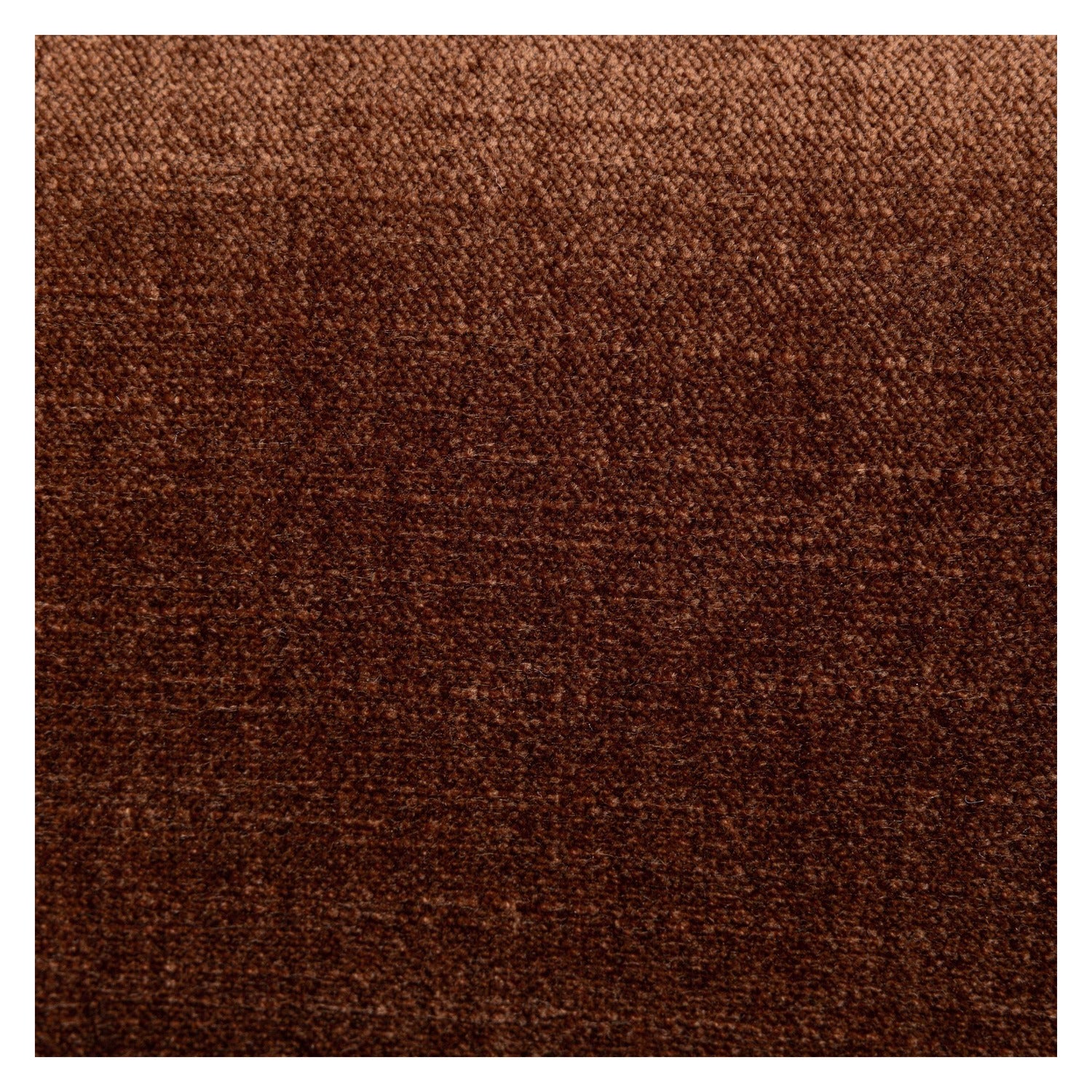 Four Hands Waldon Altair Sienna Dining Chair Set of 2 on brushed brass iron frame, close-up detail of fabric, view 4