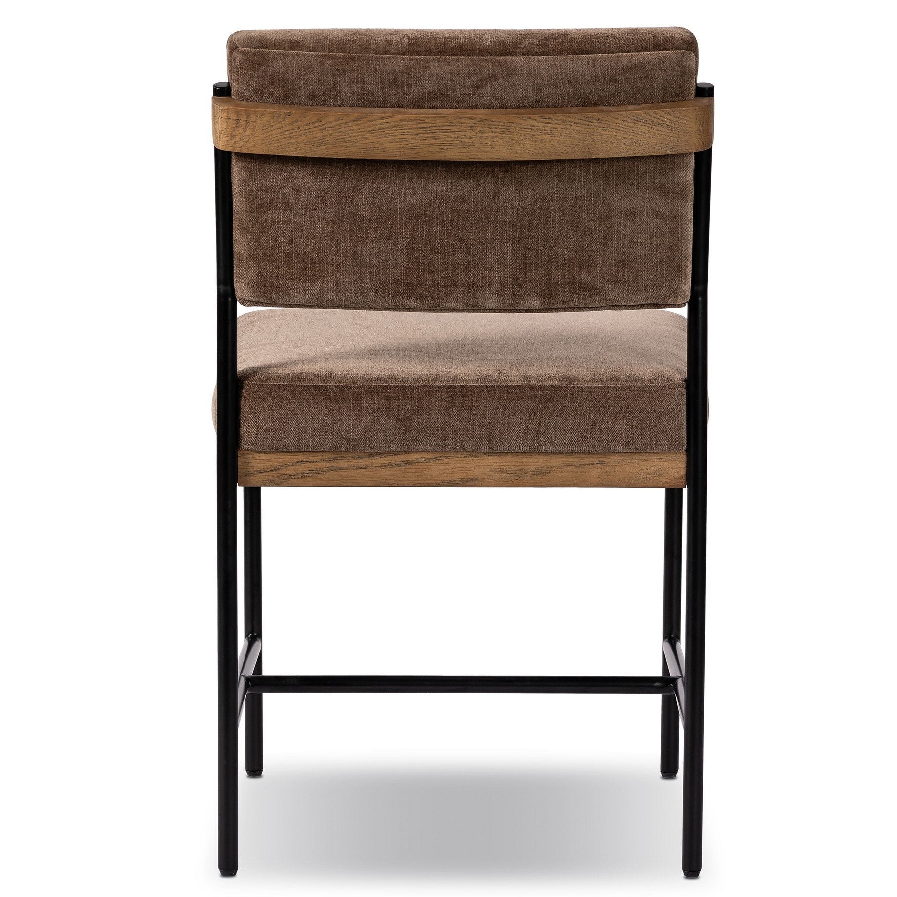 Four Hands Benton Altair Mushroom Dining Chair back view