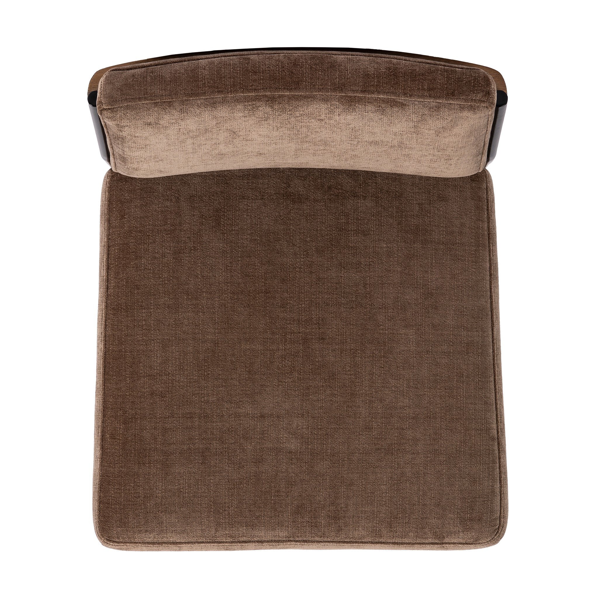 Four Hands Benton Altair Mushroom Dining Chair top-down view
