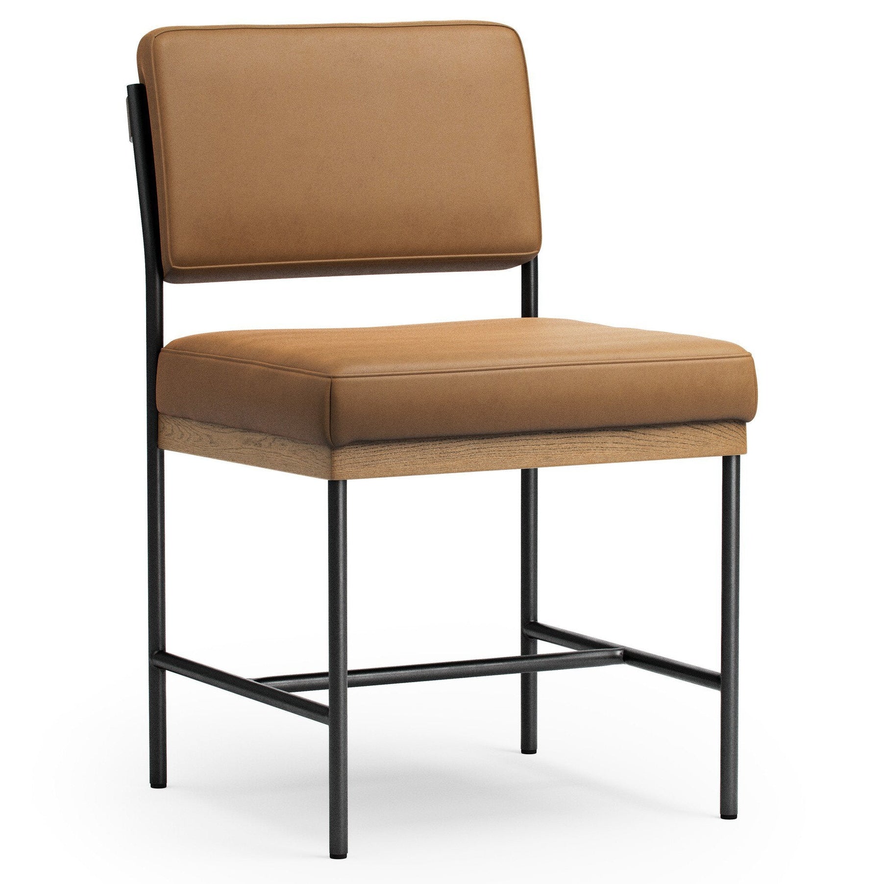 Four Hands Benton Maestro Camel Dining Chair in Maestro Camel