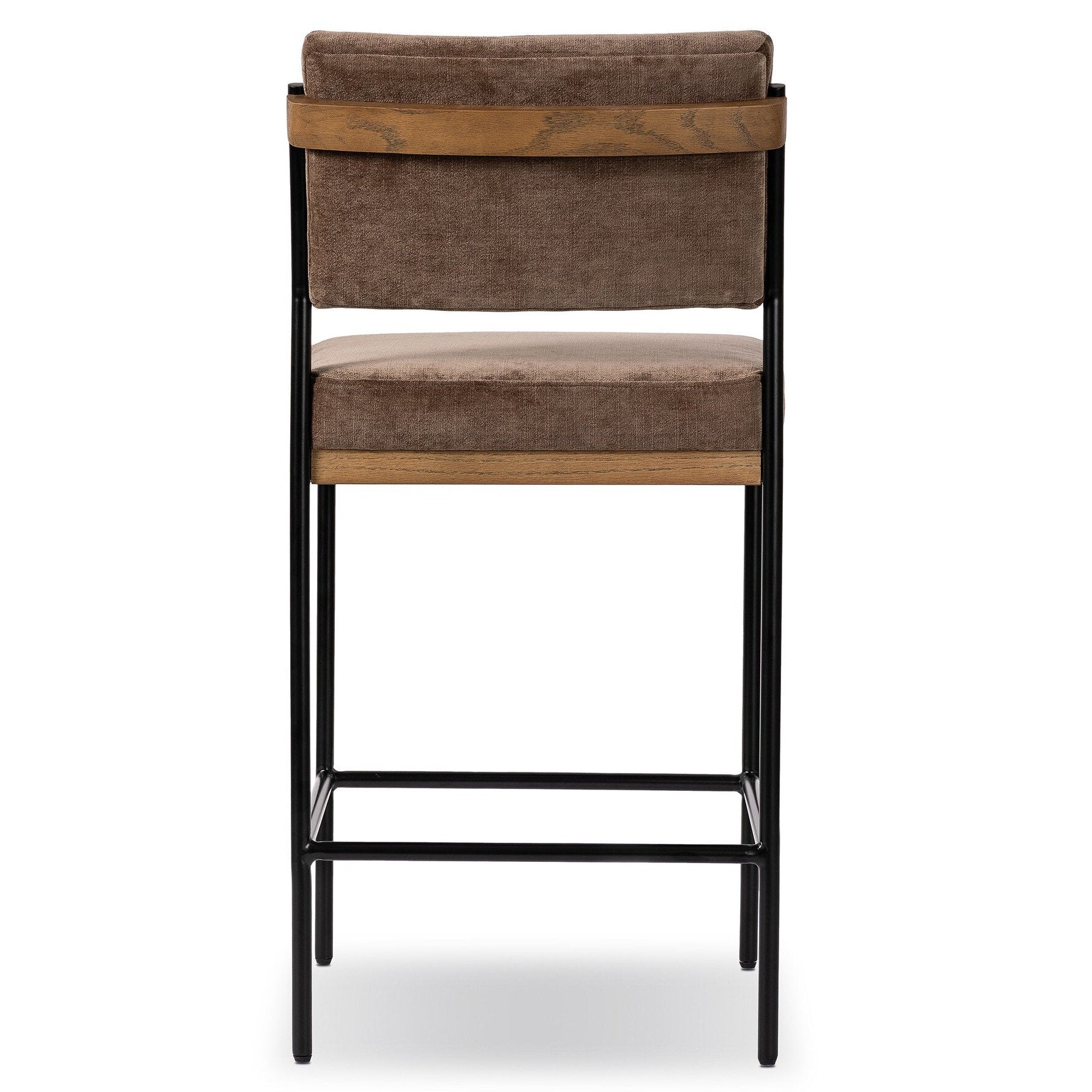 Four Hands Benton Altair Mushroom Counter Stool back view