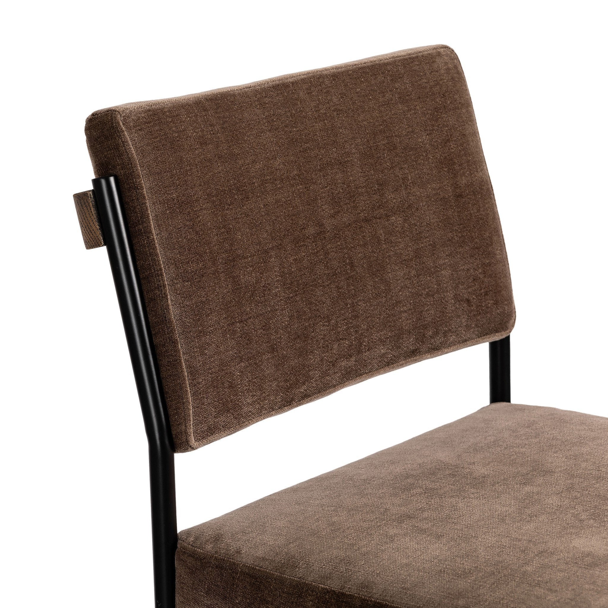 Four Hands Benton Altair Mushroom Counter Stool close-up detail