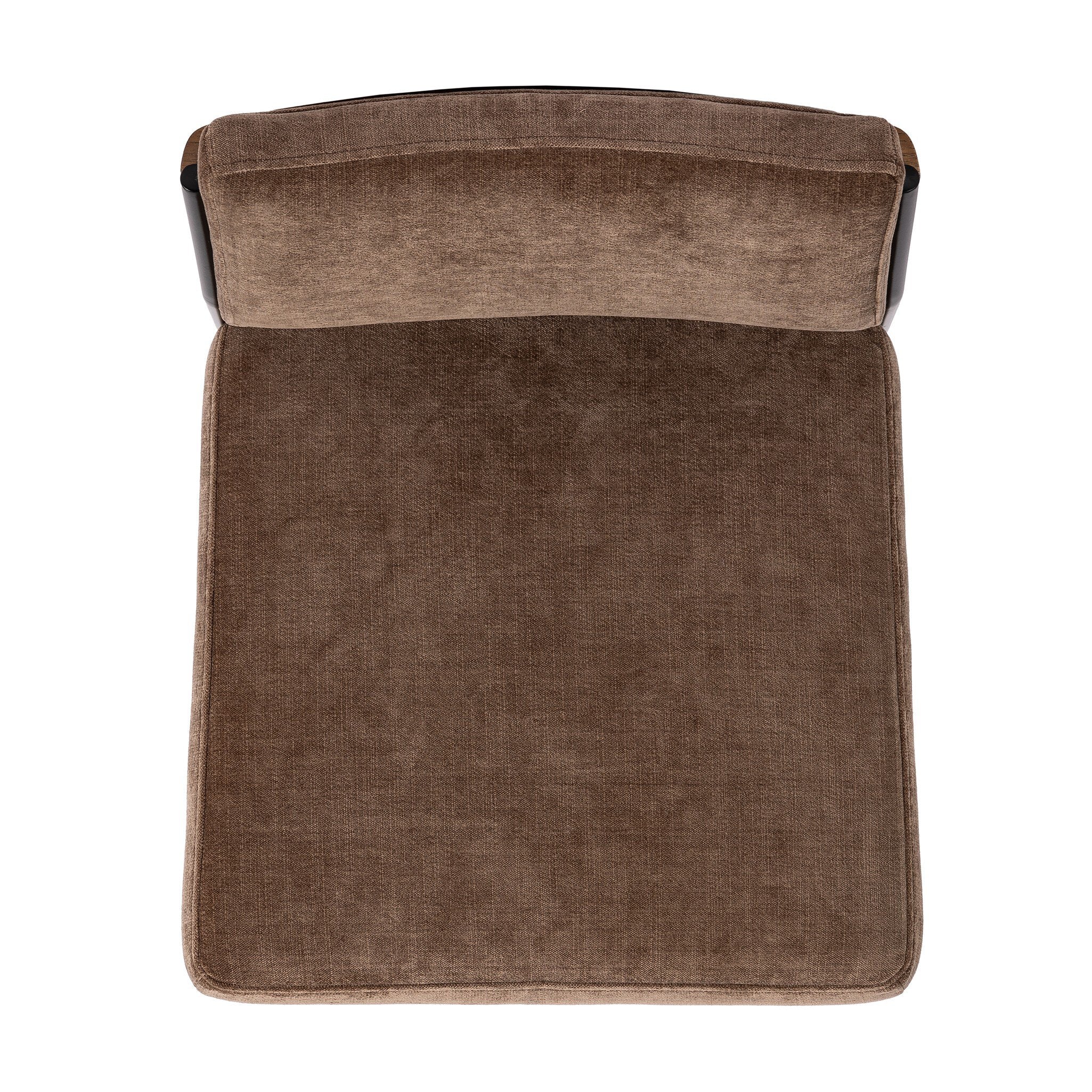 Four Hands Benton Altair Mushroom Counter Stool top-down view