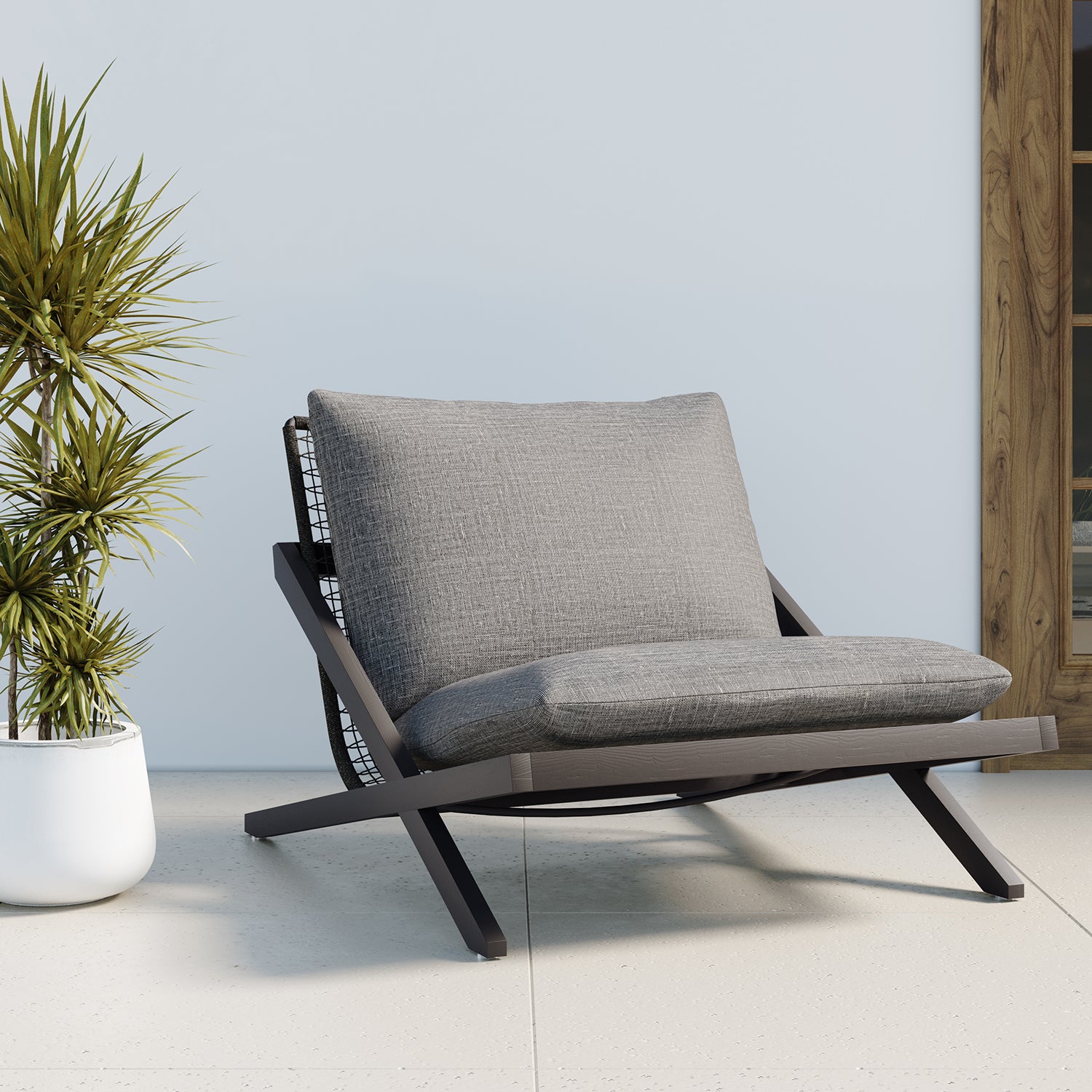 Sunpan Bari Outdoor Lounge Chair