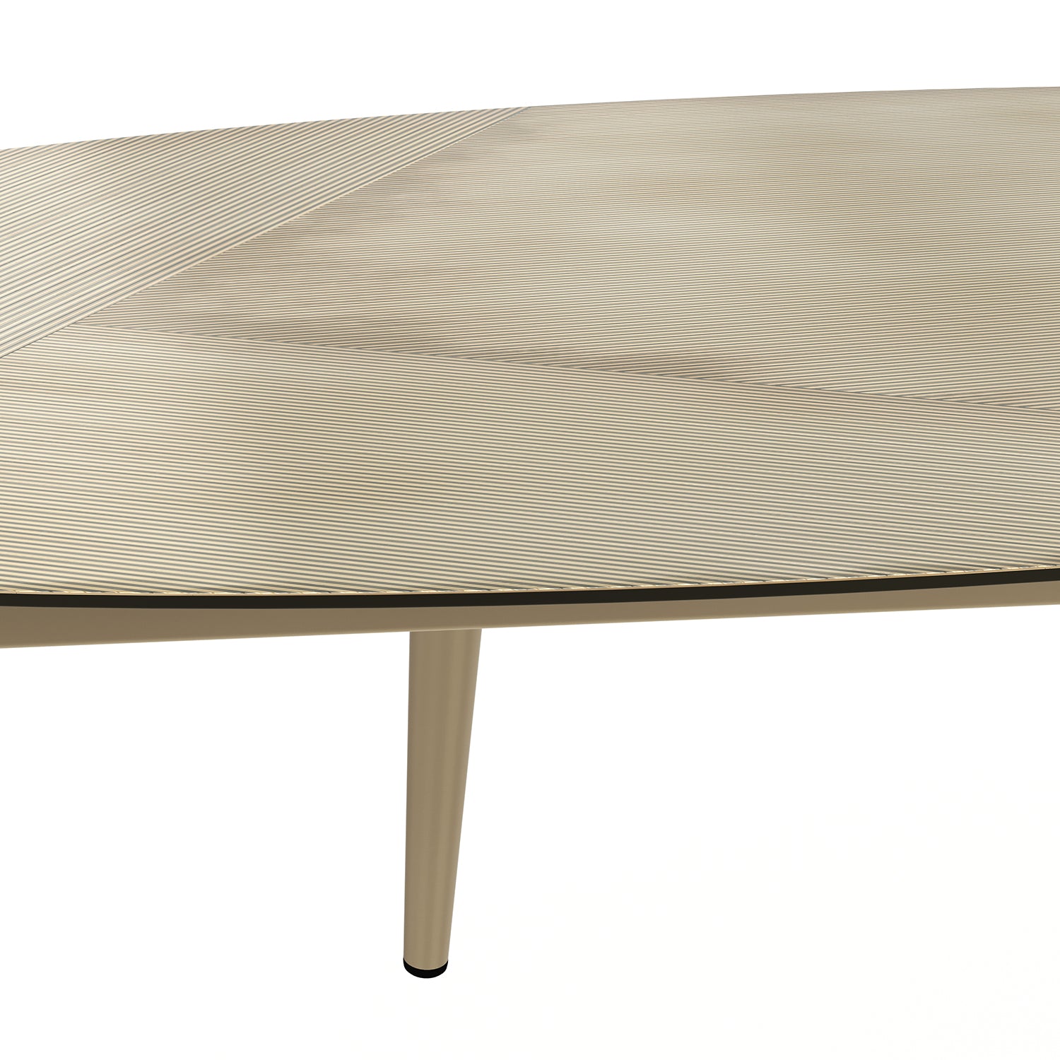 Sunpan Tuner Oval Coffee Table