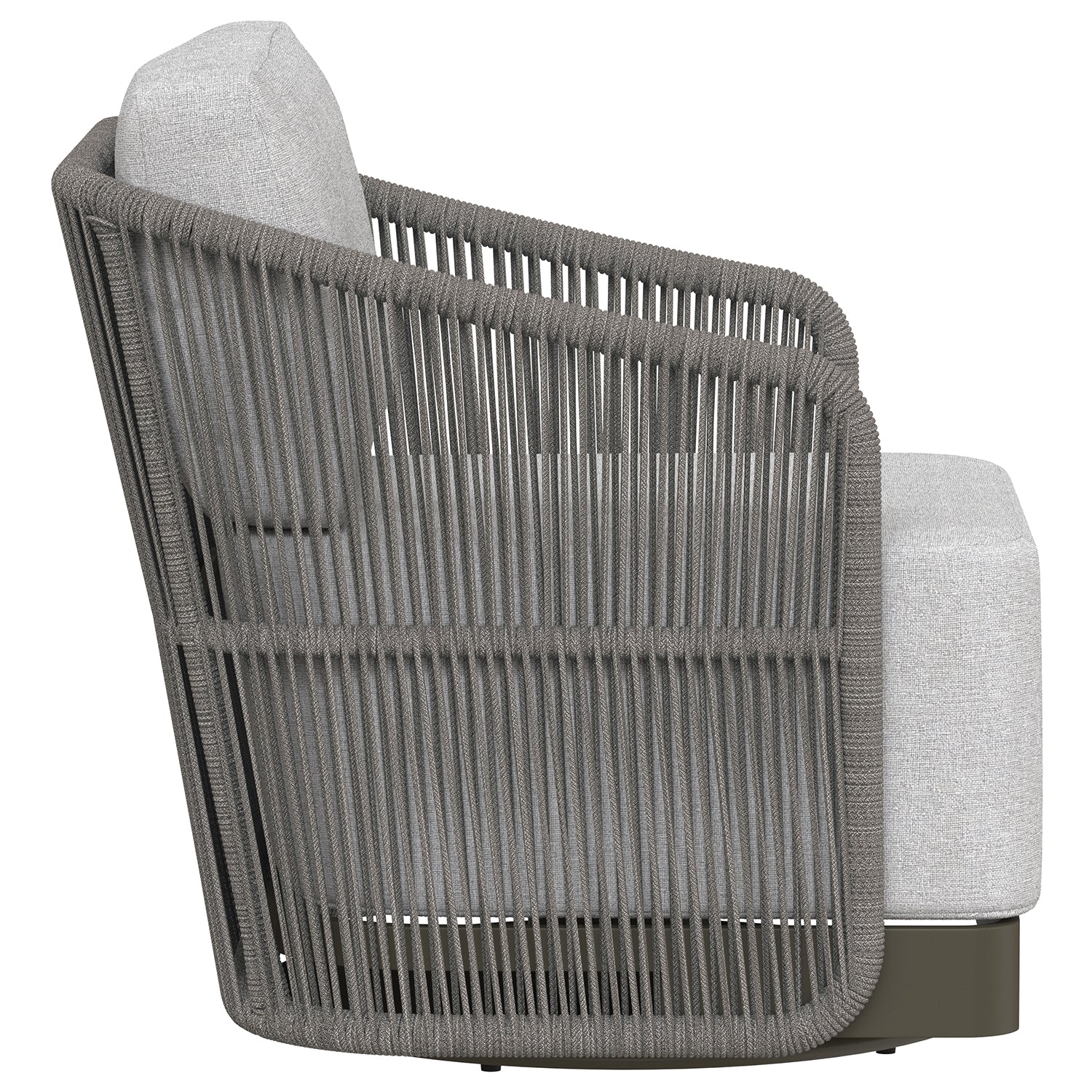 Sunpan Allariz Outdoor Swivel Armchair