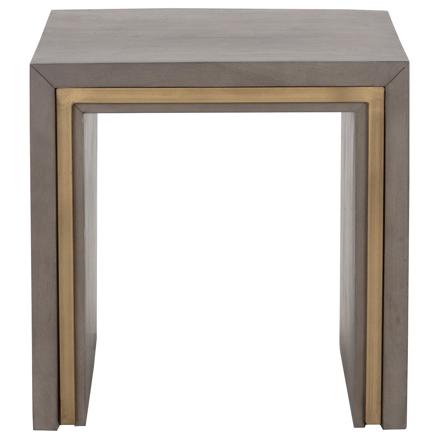 Sunpan Hilbert End Table Set of 2