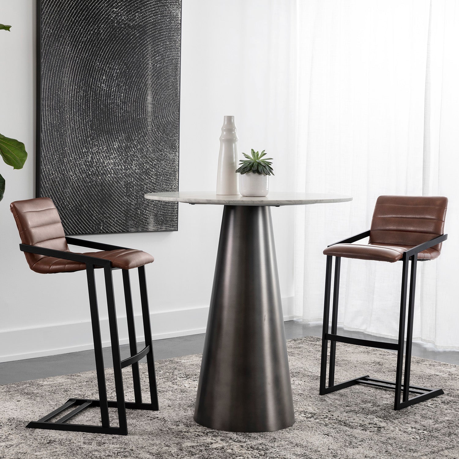 Sunpan Webber Barstool Set of 2