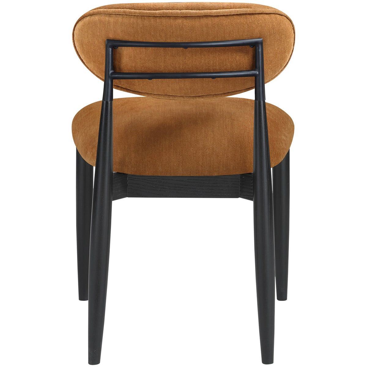 Riccio Cognac Performance Fabric Upholstered Dining Side Chair Set of 2