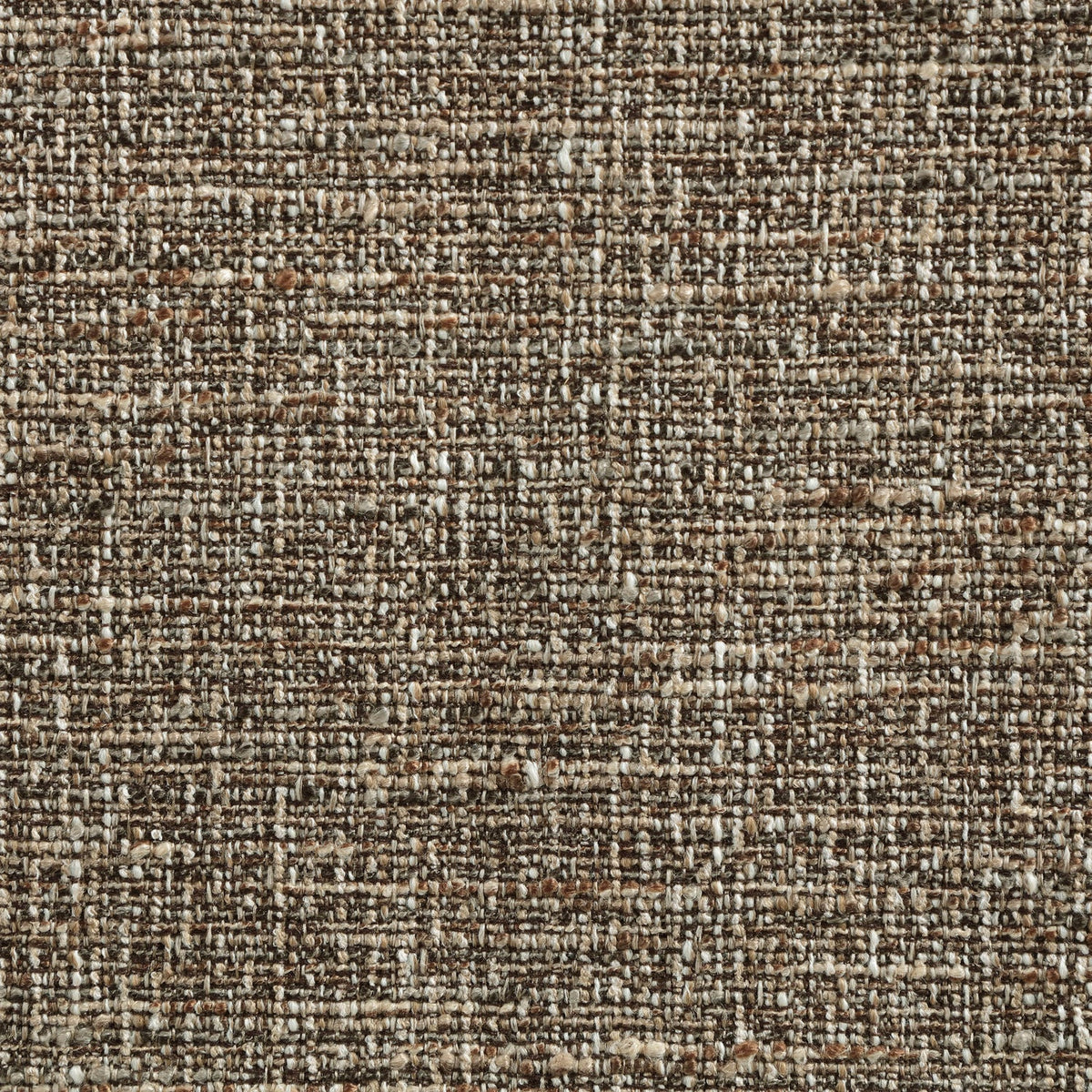 Sacha Brown Linen Textured Fabric Upholstered Counter Stool Set of 2