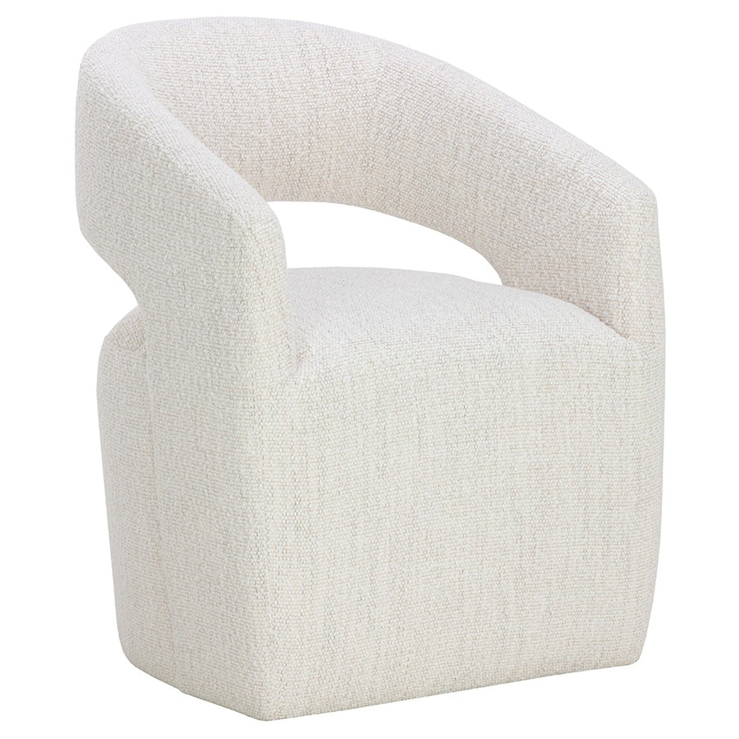 Sunpan Lloret Wheeled Dining Armchair Set of 2