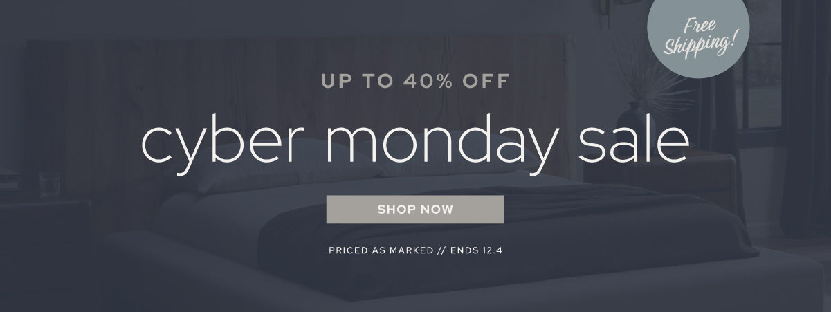 Cyber Monday Sale! Save up to 40% thru 12/4